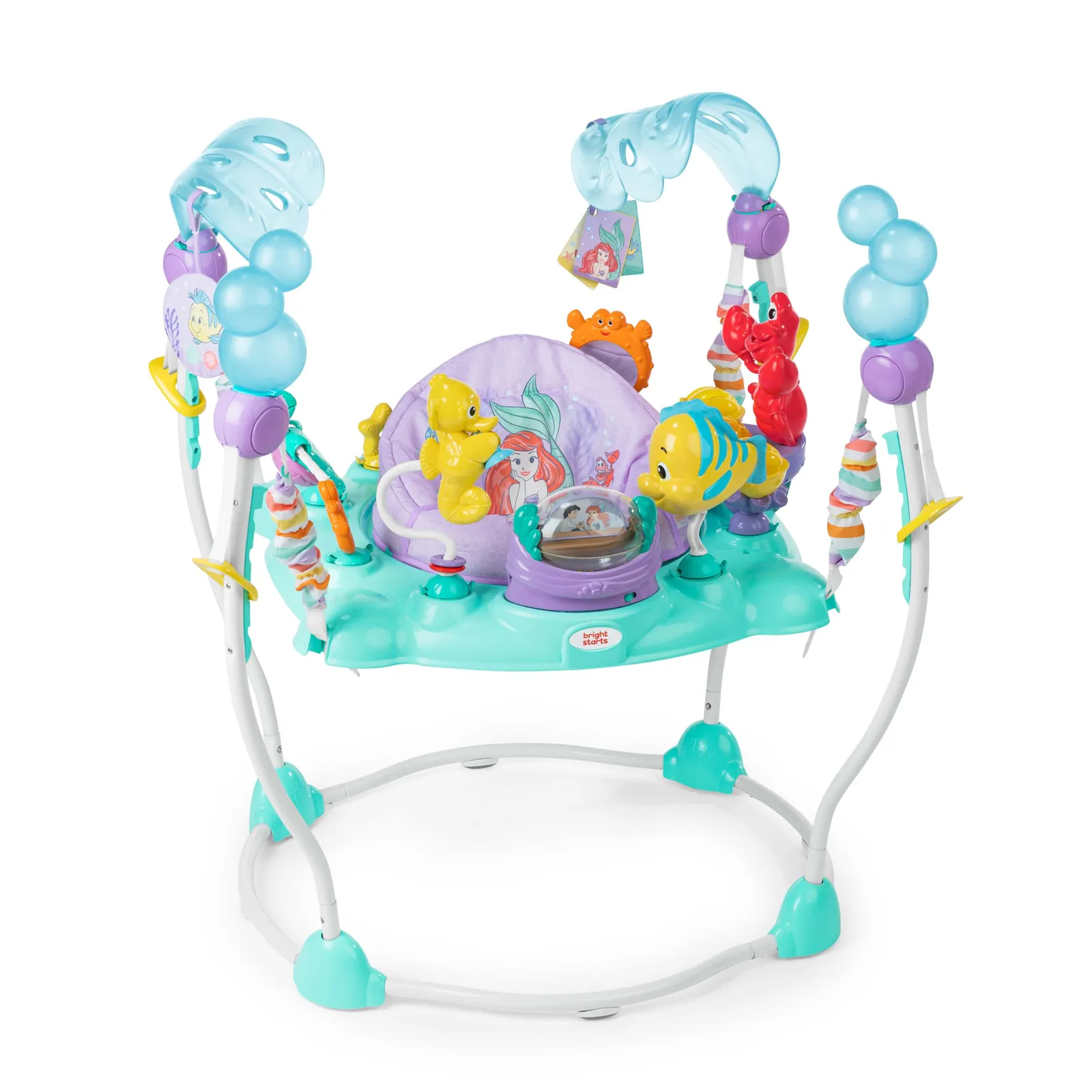 Saltador de Actividades Bebé Bright Starts Disney La Sirenita con Juguetes Interactivos, Luces y Música