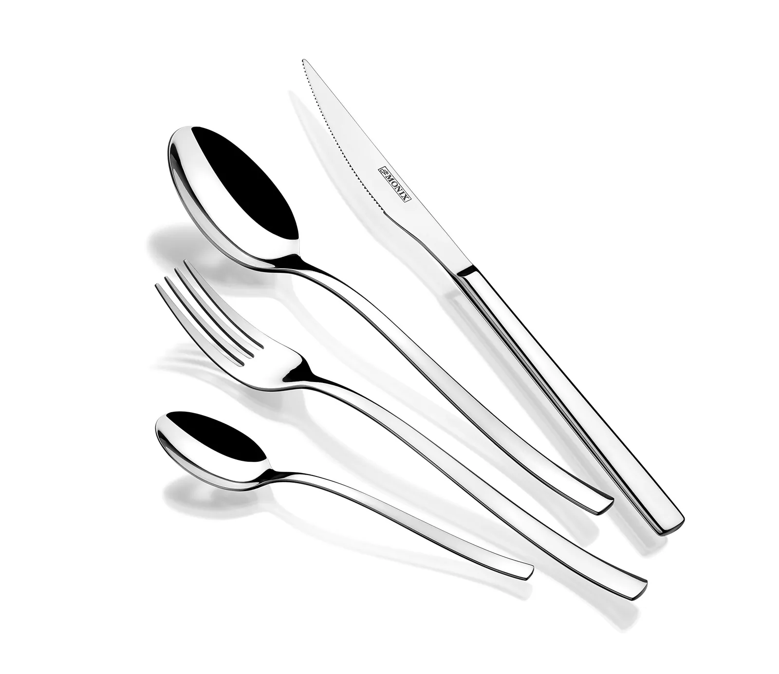 Set cubiertos MONIX Génova 16 piezas acero inoxidable 18/10
