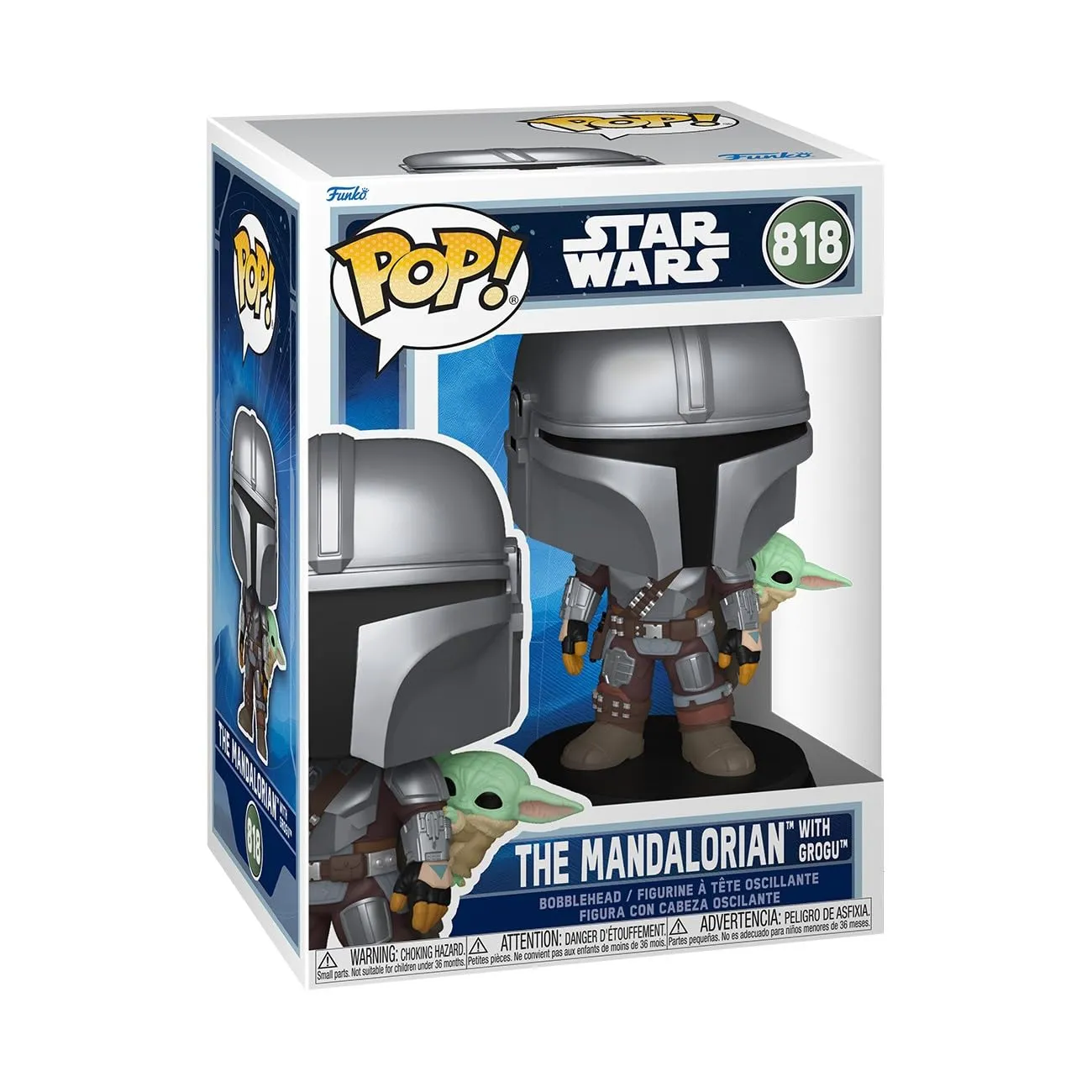 Figura Funko Pop! Star Wars: The Mandalorian and Grogu Coleccionable