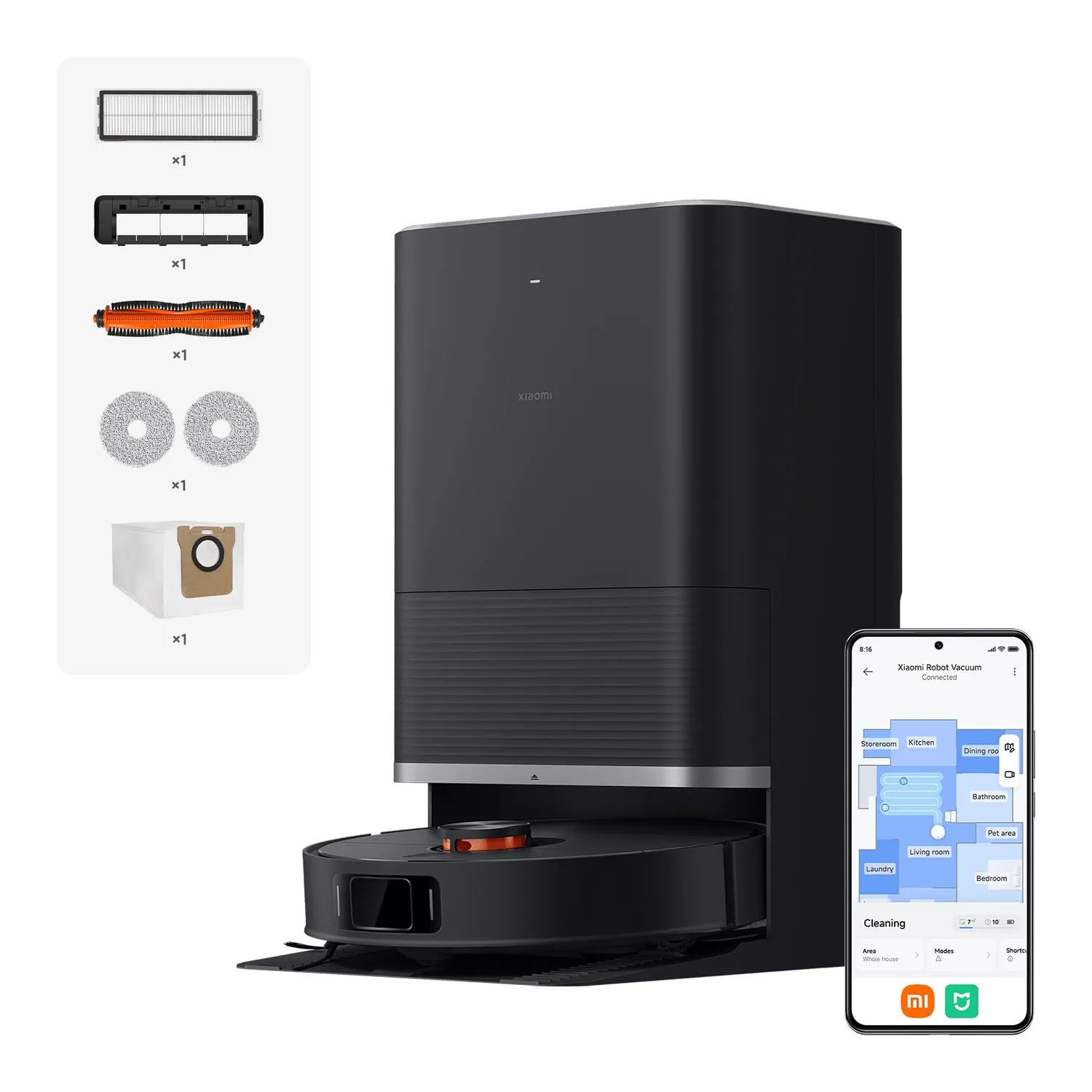 Robot Aspirador Fregasuelos Xiaomi X20 Max