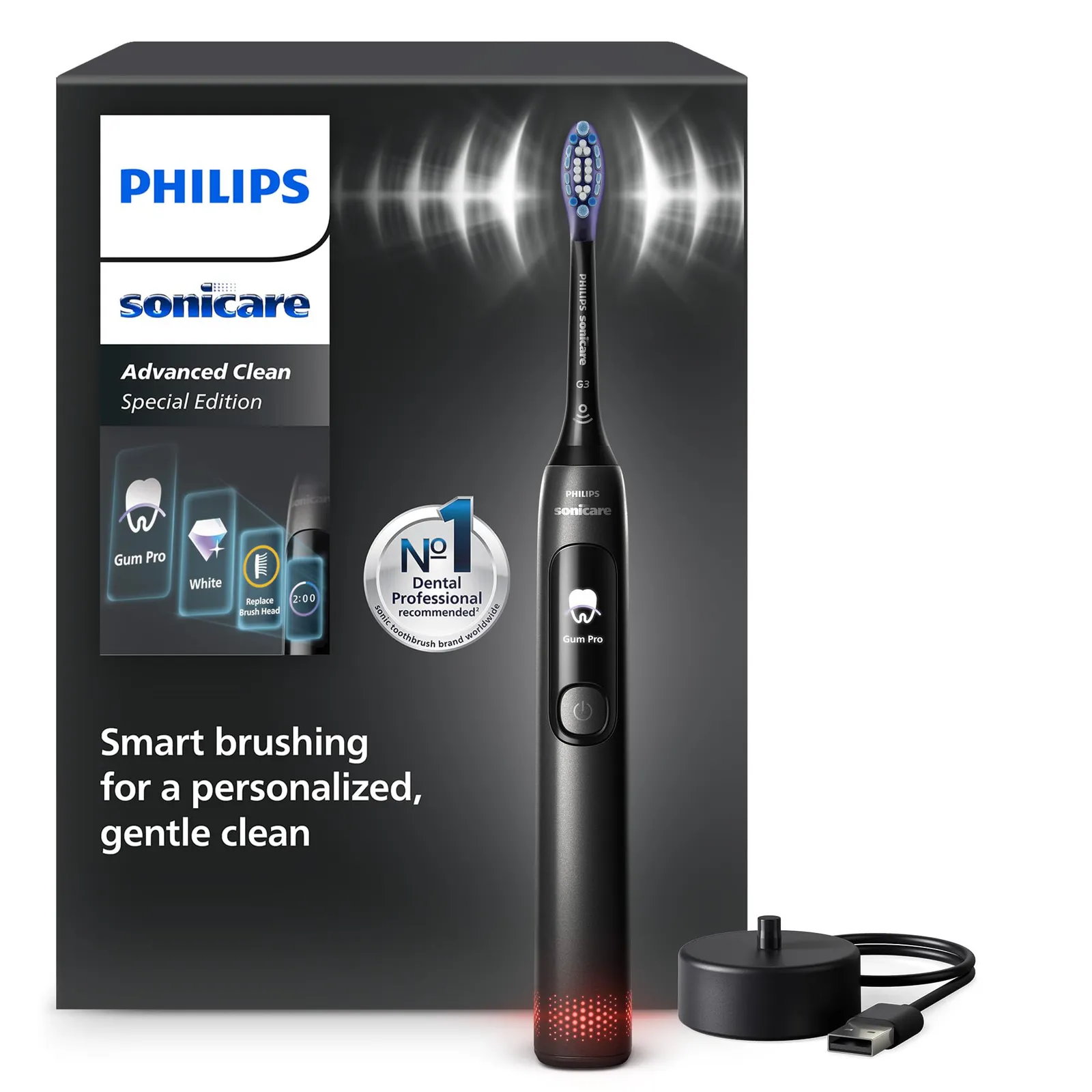 Cepillo Dental Eléctrico Philips Sonicare AdvancedClean Limited Edition HX3792/11