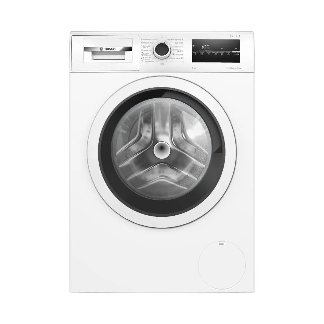 Lavadora Bosch Serie 4 WAN24272ES: 8kg, 1200 RPM, Blanco