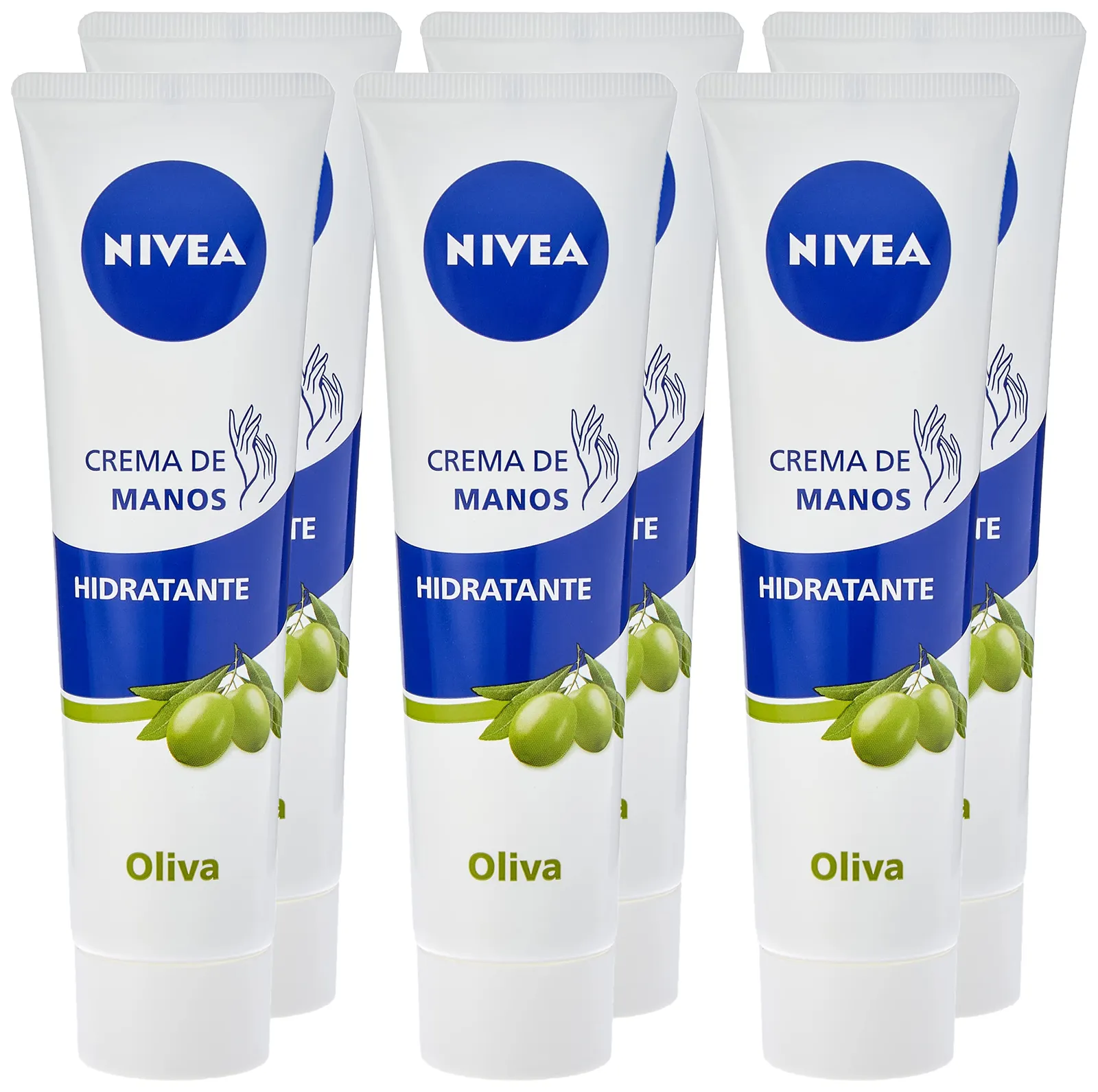 18x Nivea Crema de Manos Aceite de Oliva 100ml