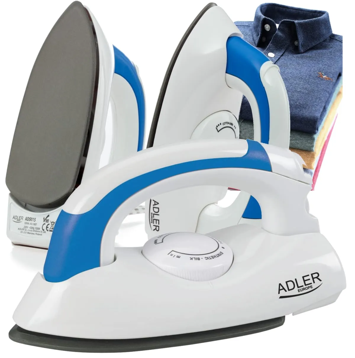 Plancha de Viaje Adler AD5015, 700W