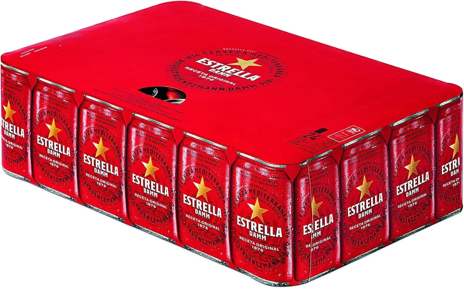 Pack 24 Latas Estrella Damm 33cl
