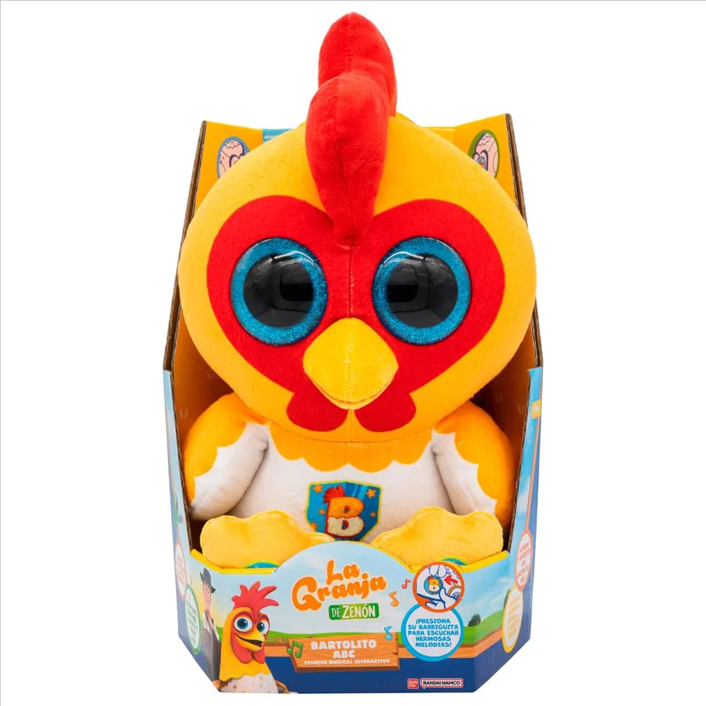 Peluche Interactivo Bandai Bartolito ABC 30cm