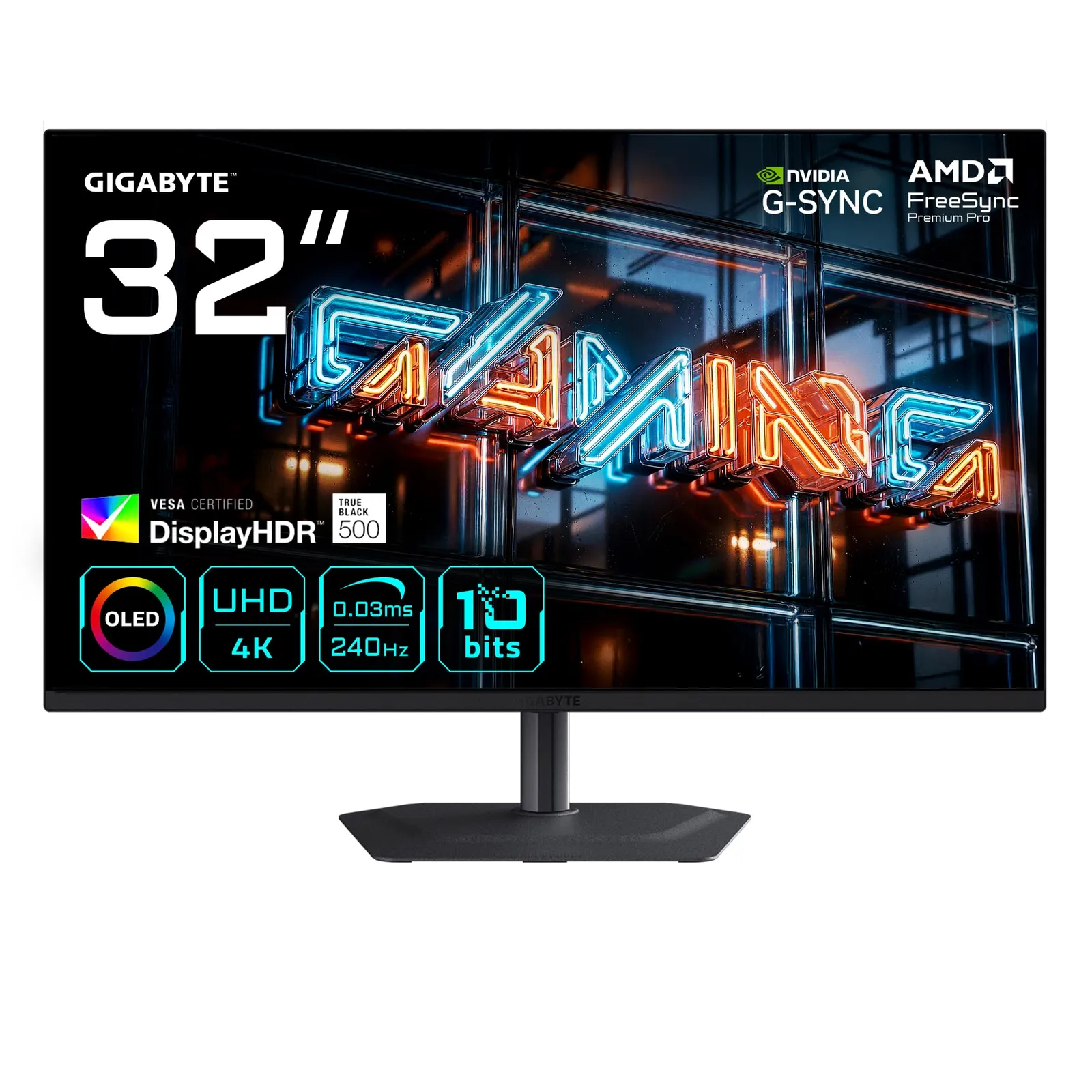 Monitor Gaming Gigabyte MO32U24 OLED 32" 4K UHD 240Hz