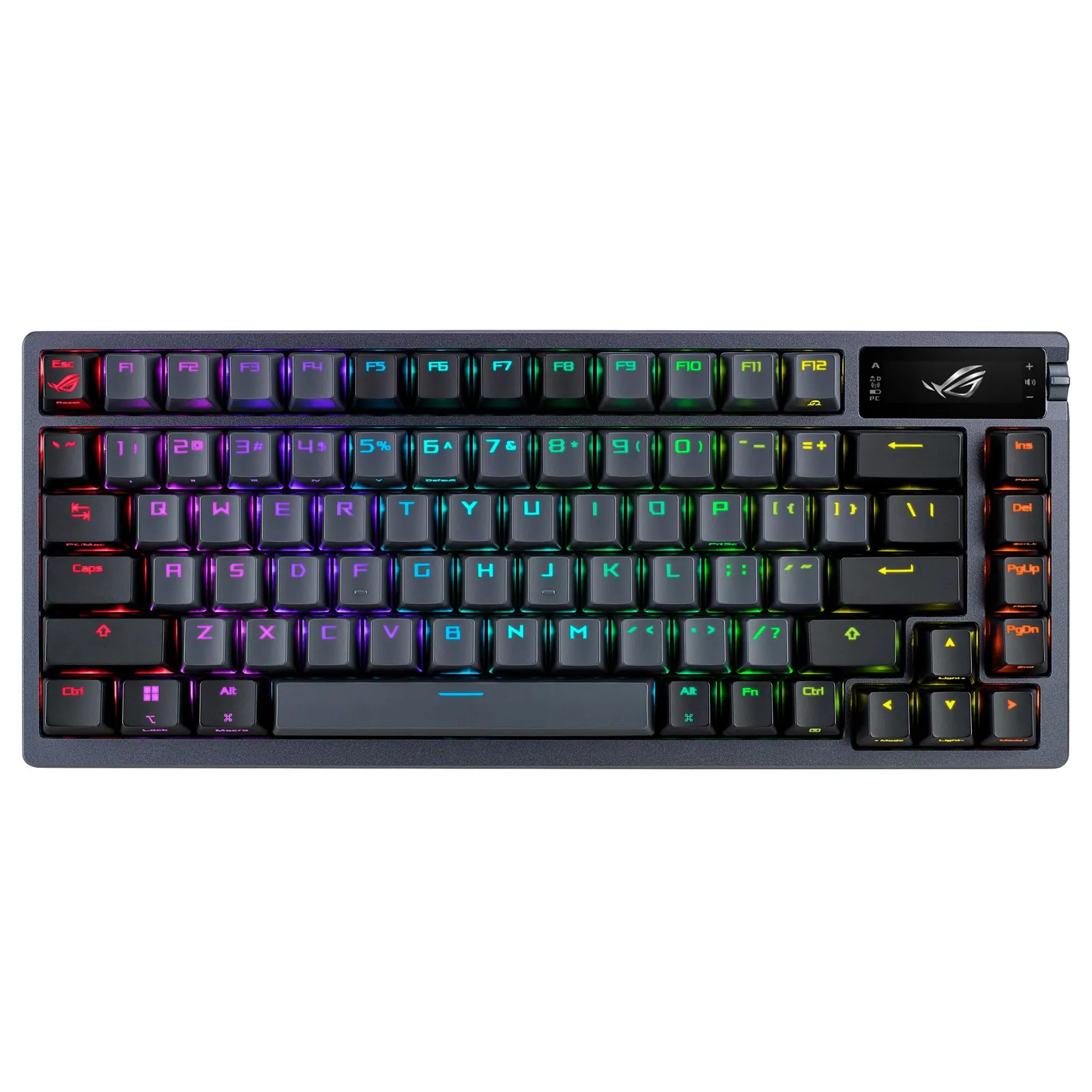 Teclado Mecánico Gaming ASUS ROG Azoth 75% QWERTY Español, OLED, Triple Conectividad