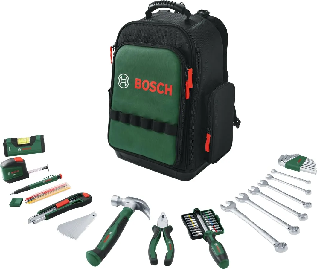 Mochila de Herramientas Bosch con 60 Piezas