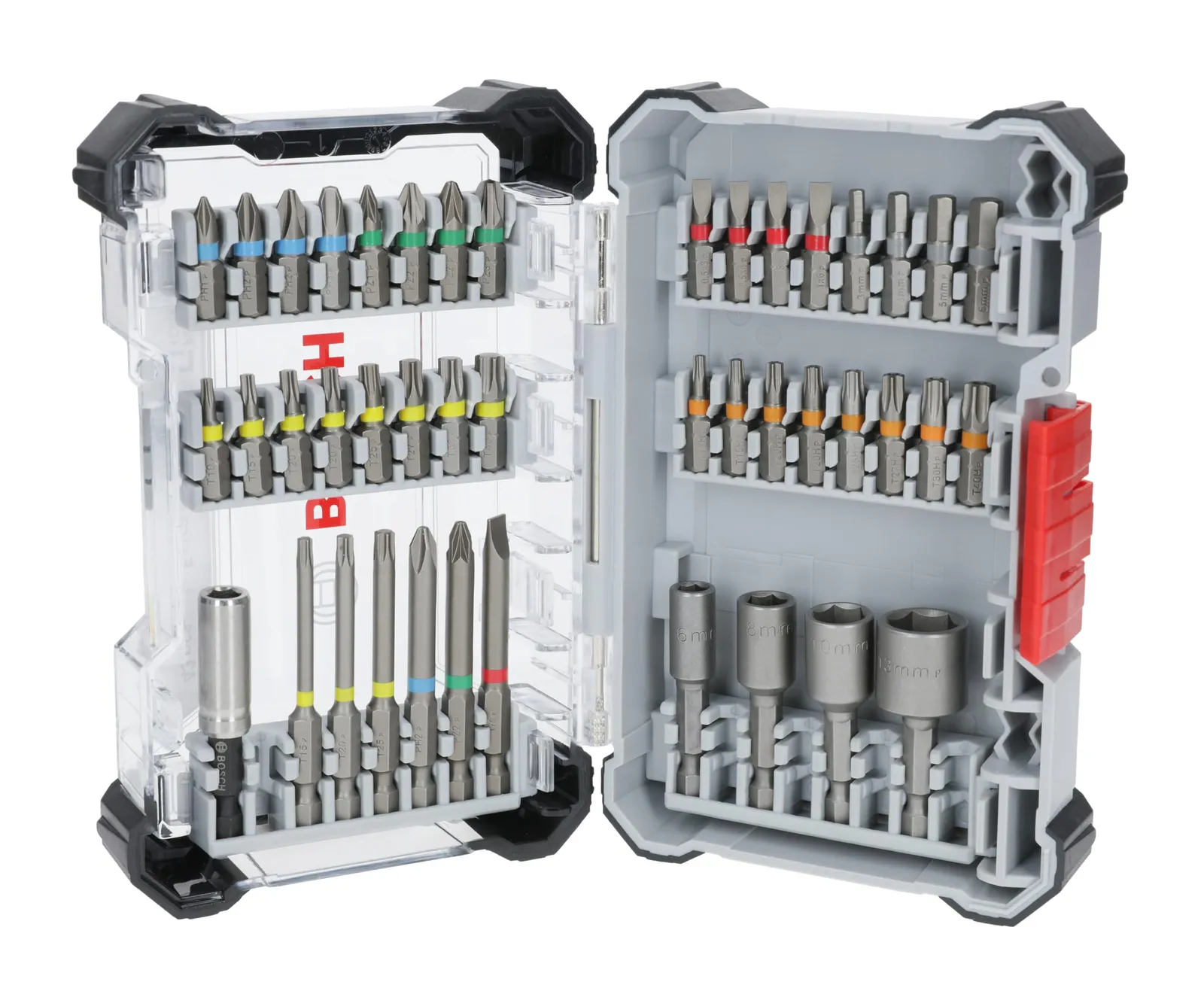 Bosch Juego 43 Puntas Destornillador Extraduras 43 Piezas
