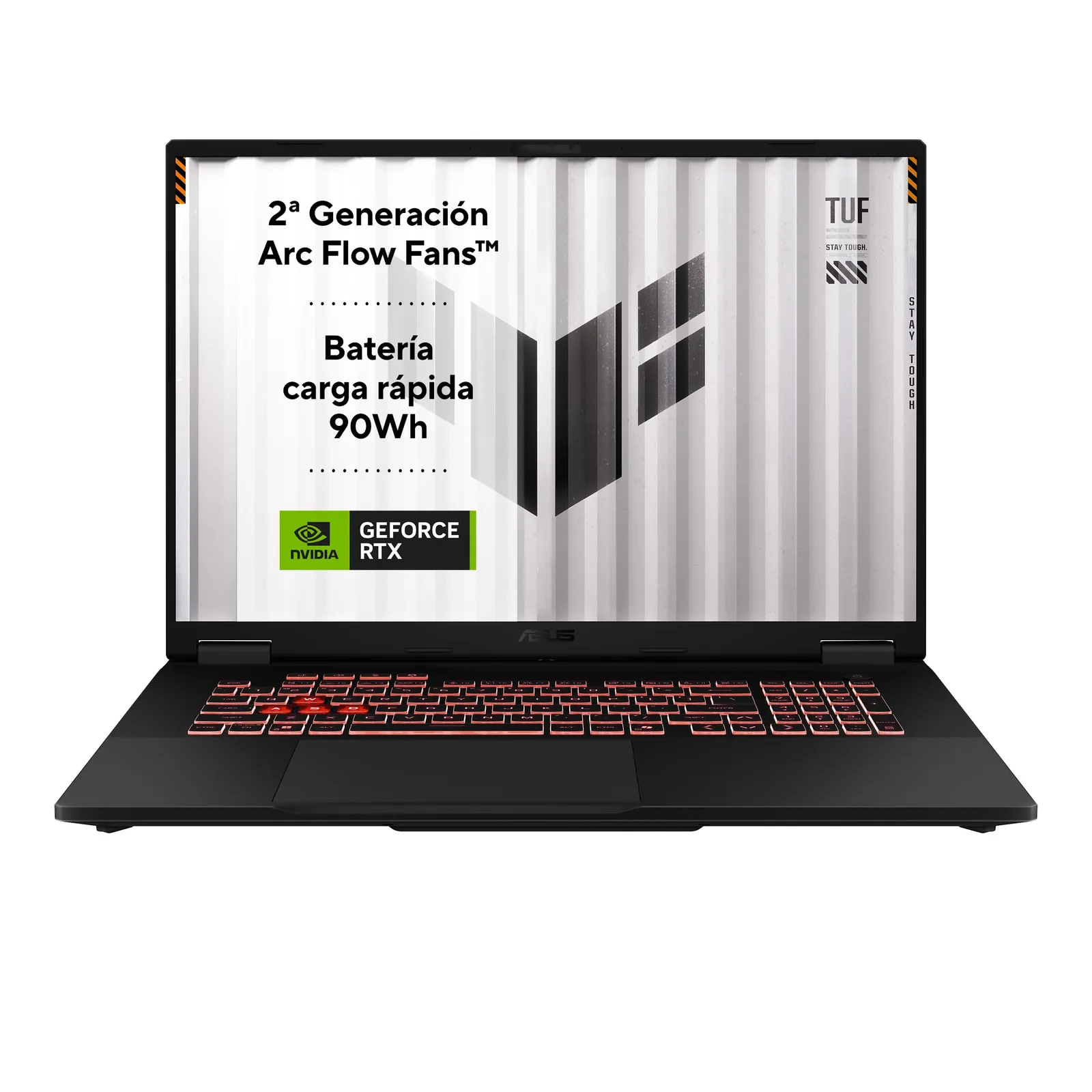 Portátil Asus TUF Gaming A18: RTX 5070, Ryzen 7