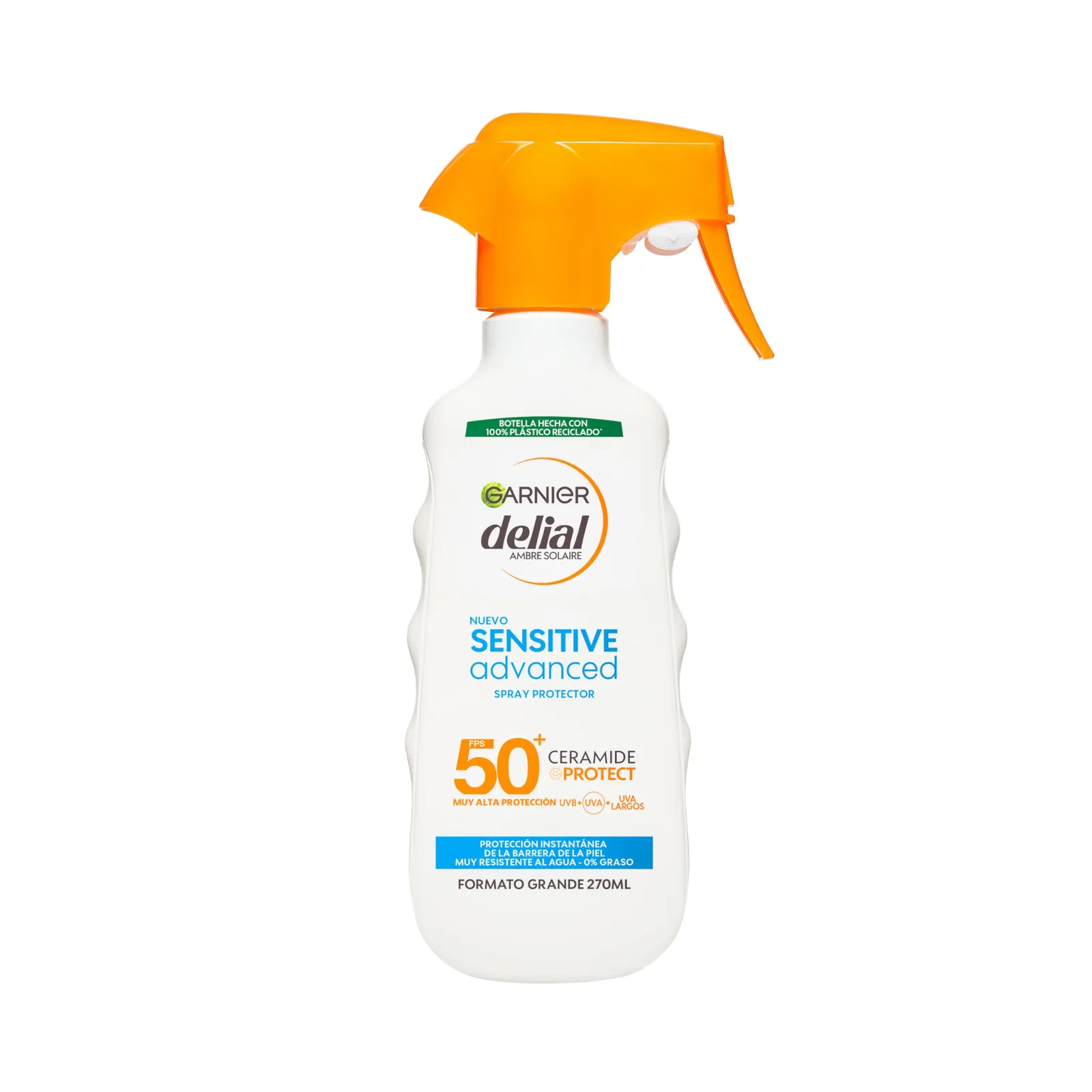 Garnier Delial Sensitive Advanced Spray Solar SPF50+ para Pieles Claras