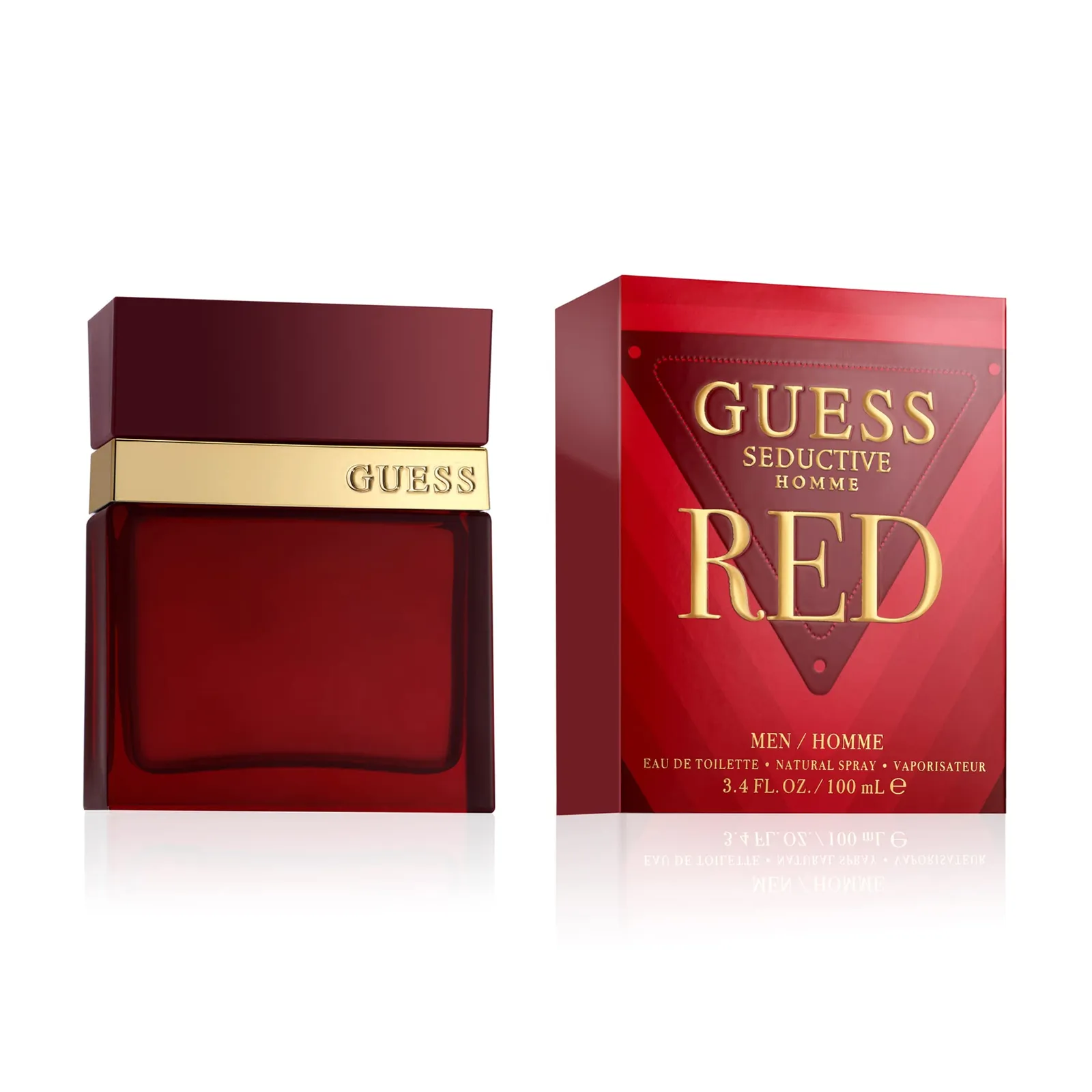 Eau de Toilette Guess Seductive Red para hombre, 100ml