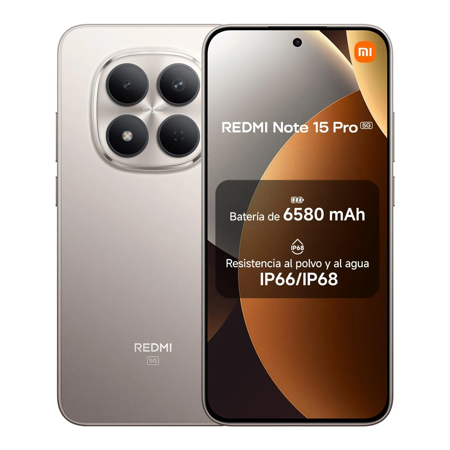 Xiaomi Redmi Note 15 Pro 5G: 12GB RAM, 512GB Almacenamiento