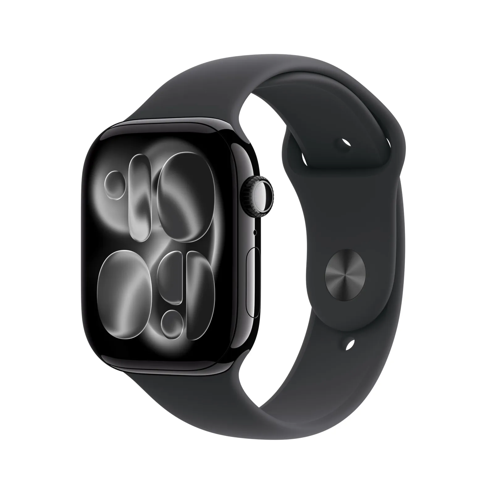 Apple Watch Series 11 GPS 46mm Negro Espacial, Correa Deportiva Negra Talla M/L