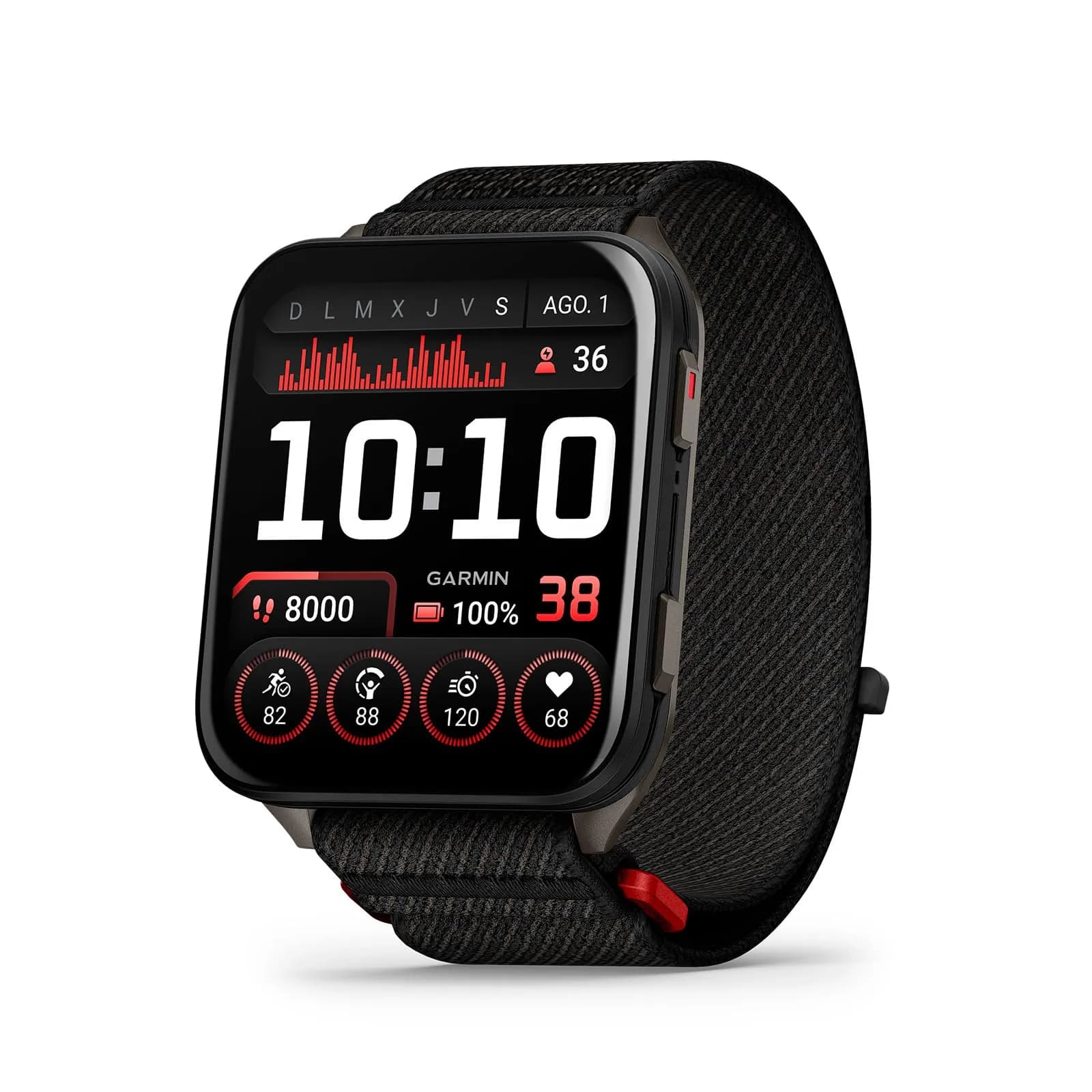 Garmin Venu X1 Smartwatch GPS AMOLED 2'' Salud y Bienestar 8 días autonomía Negro