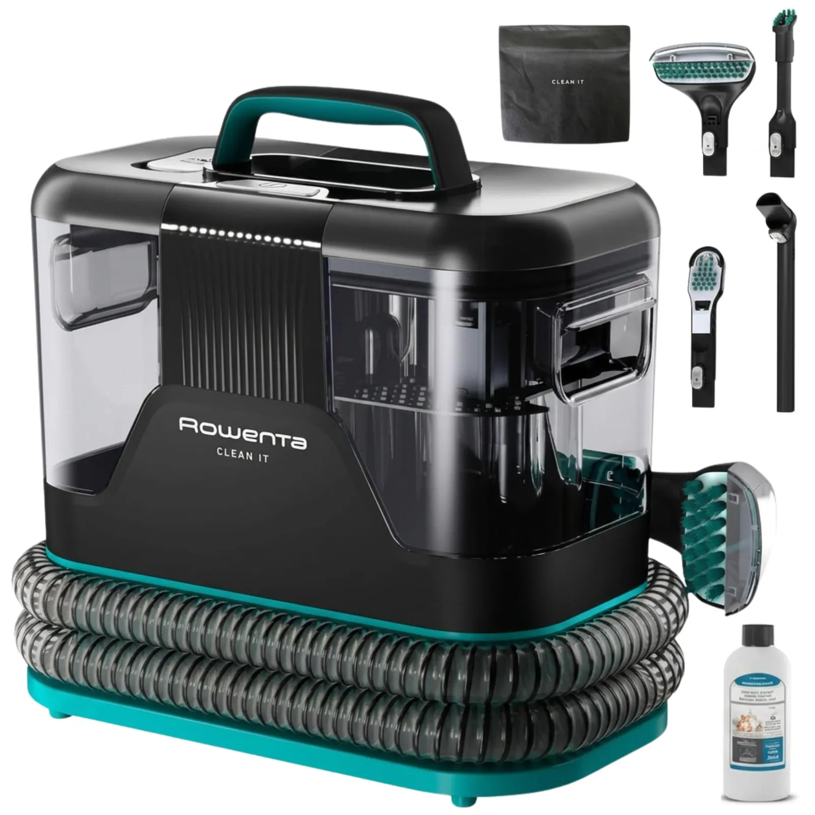 Rowenta Clean It IN5020F0: Aspirador tapicerias 750W, deposito 1.8L