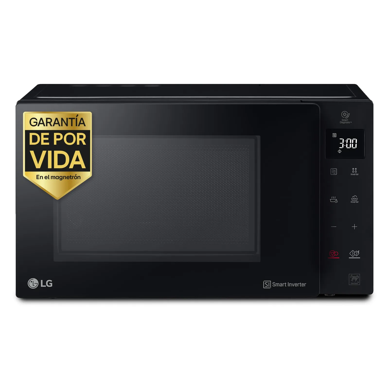 Microondas LG MH6535GIS NeoChef 25L 1000W Grill Smart Inverter Negro
