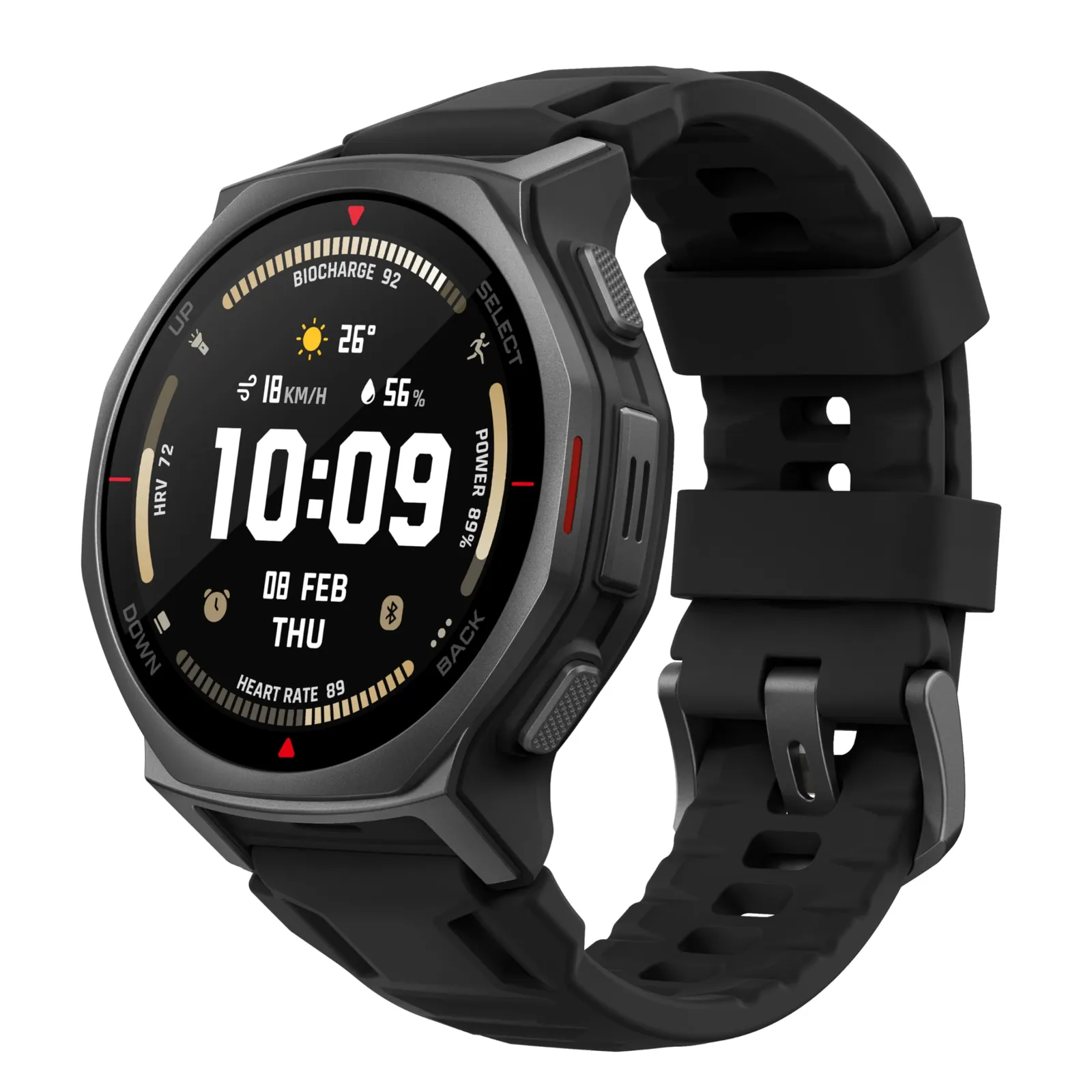 Amazfit T-Rex 3 Pro: Reloj Inteligente Outdoor 44mm con GPS, AMOLED y 17 Días Batería