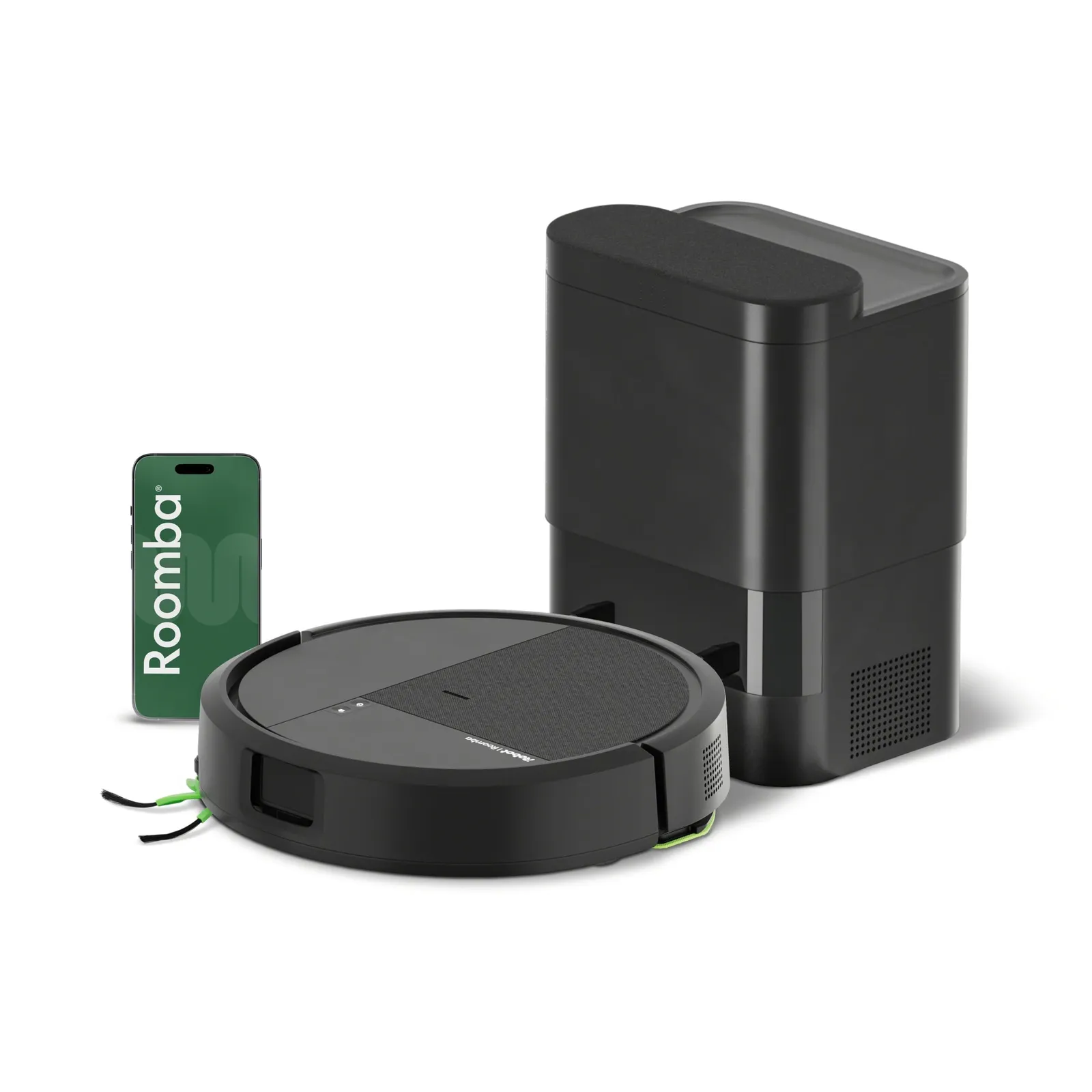 iRobot Roomba 115 Combo: Robot aspirador y fregasuelos con base autovaciado y 15000Pa