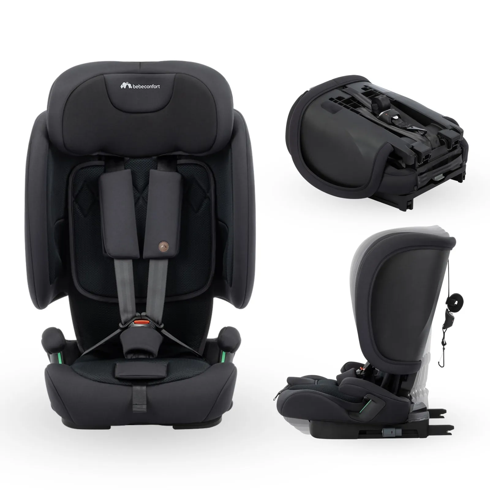 Silla de coche Bebeconfort Ever & Go i-Size, evolutiva 76-150cm, plegable y ligera