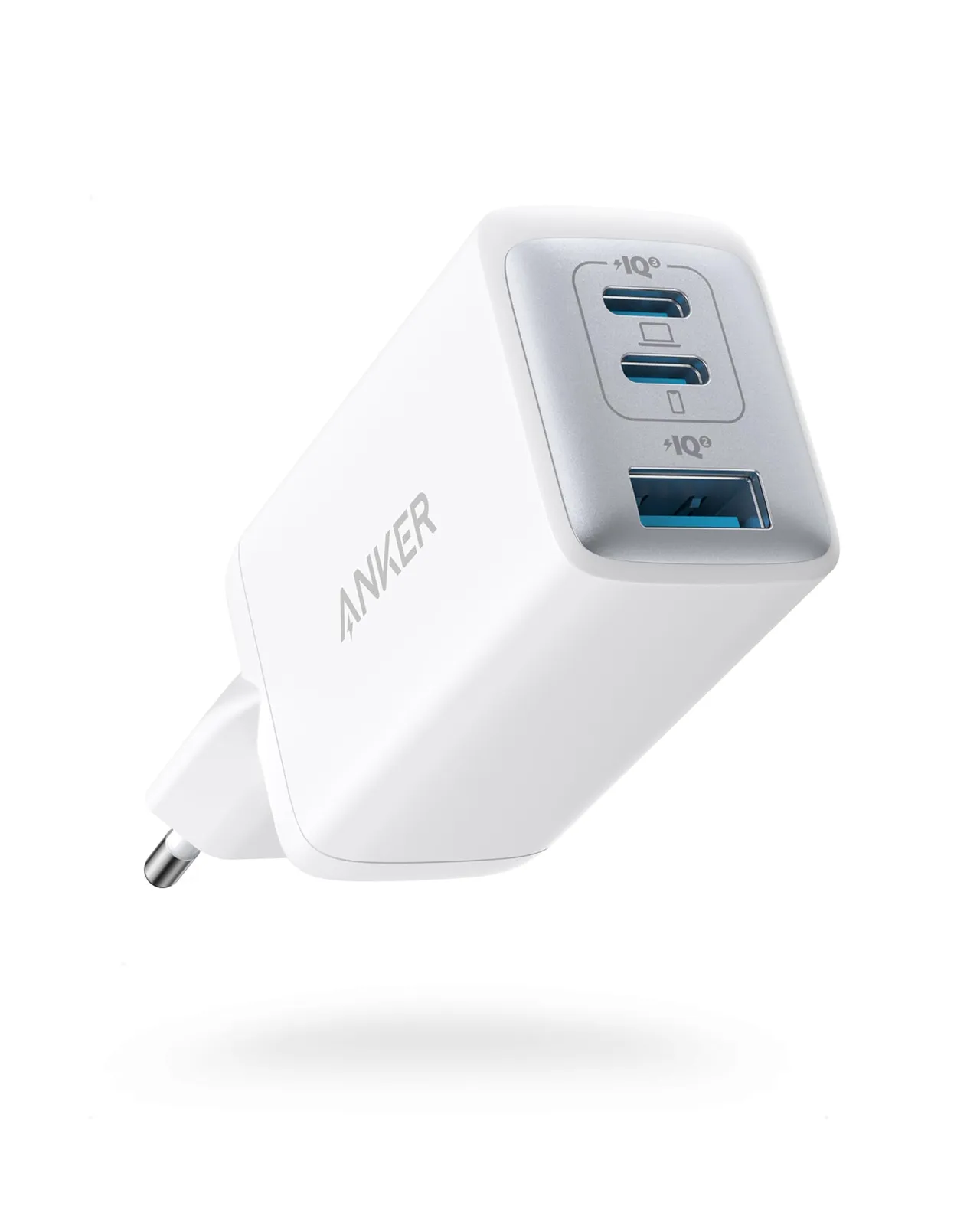 Cargador USB C 65W con 3 Puertos PPS Carga Rápida