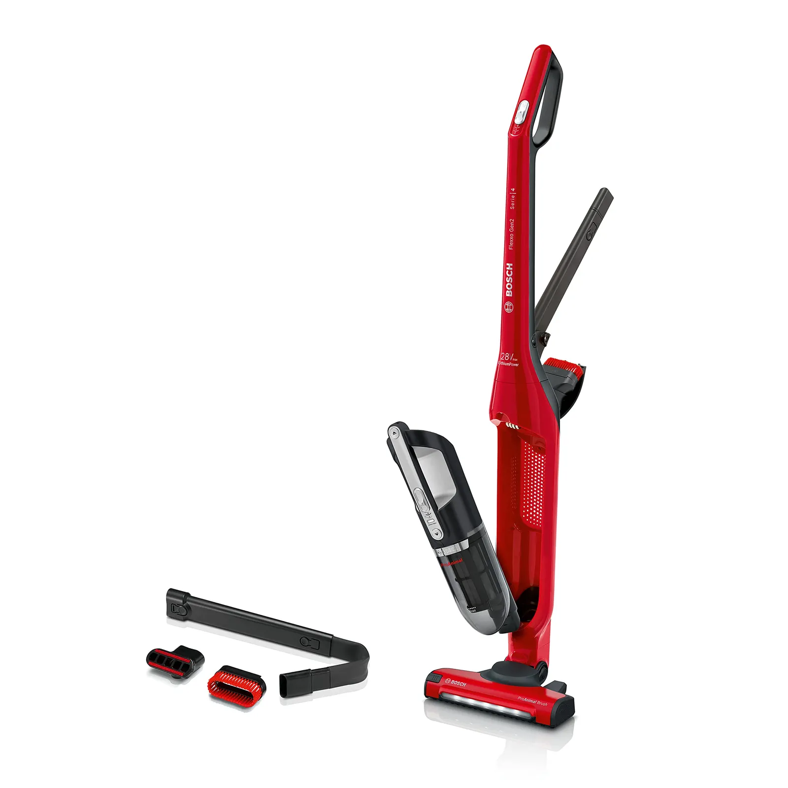 Aspirador Bosch Serie 4 Flexxo Gen2 28W 0.4L Sin Cable
