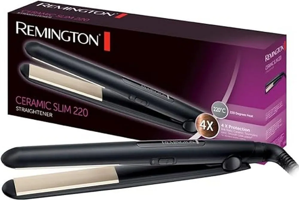 Remington Ceramic Slim: Plancha de Pelo con Placas de Cerámica Antiestática