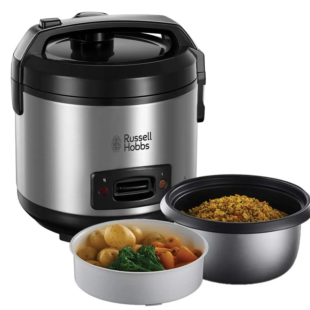 Russell Hobbs: Vaporera y Arrocera para Cocinar Arroz y Verduras al Vapor