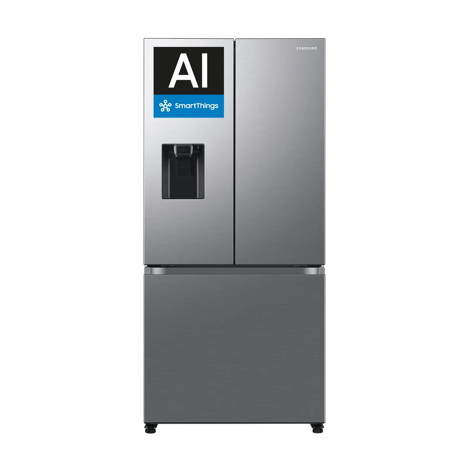Samsung Frigorífico French Door Twin Cooling Plus™ 495L Clase E Inox RF50C530ES9/EF