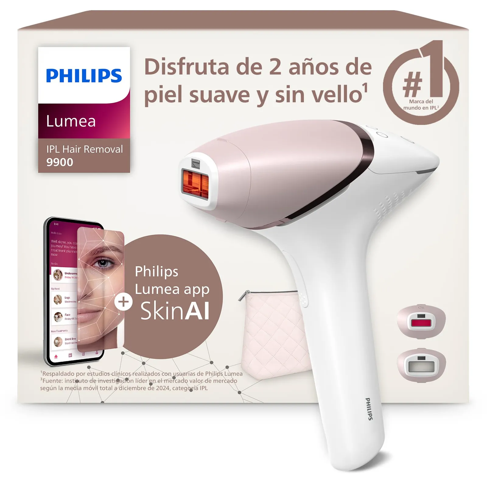 Depiladora Philips Lumea Serie 9900