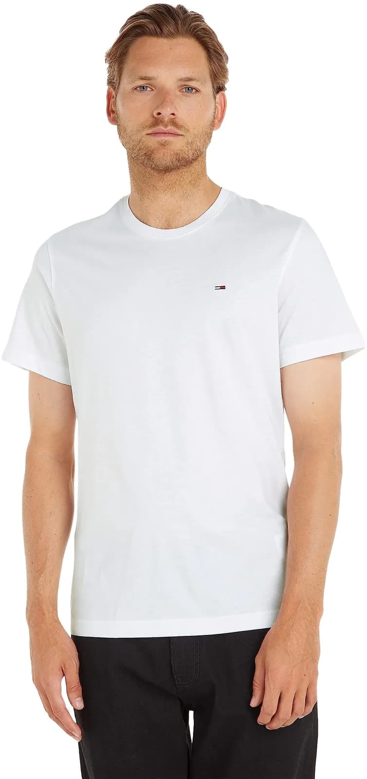 Tommy Jeans Camiseta Hombre Manga Corta Slim Fit