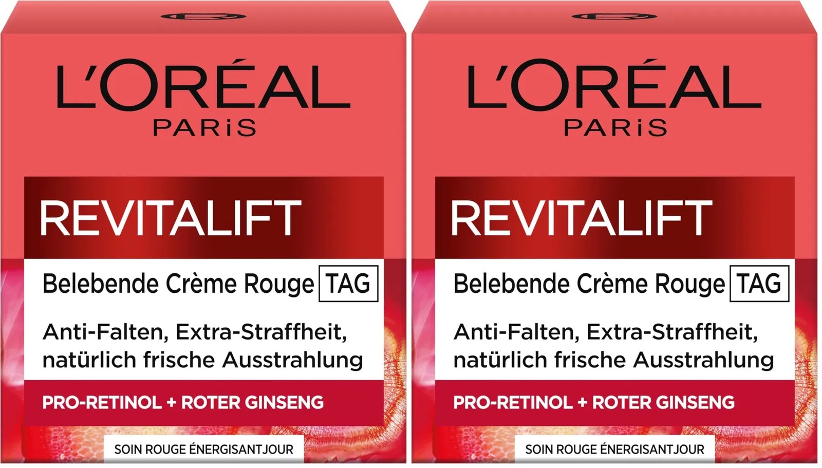 Pack 2x L'Oréal Revitalift Crema Facial 50ml: Firmeza y Reducción de Arrugas