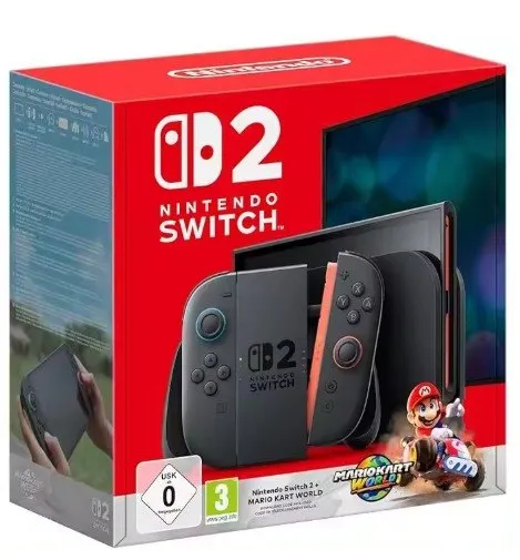 Nintendo Switch 2 Edición Europea con Mario Kart World (Envío desde España)