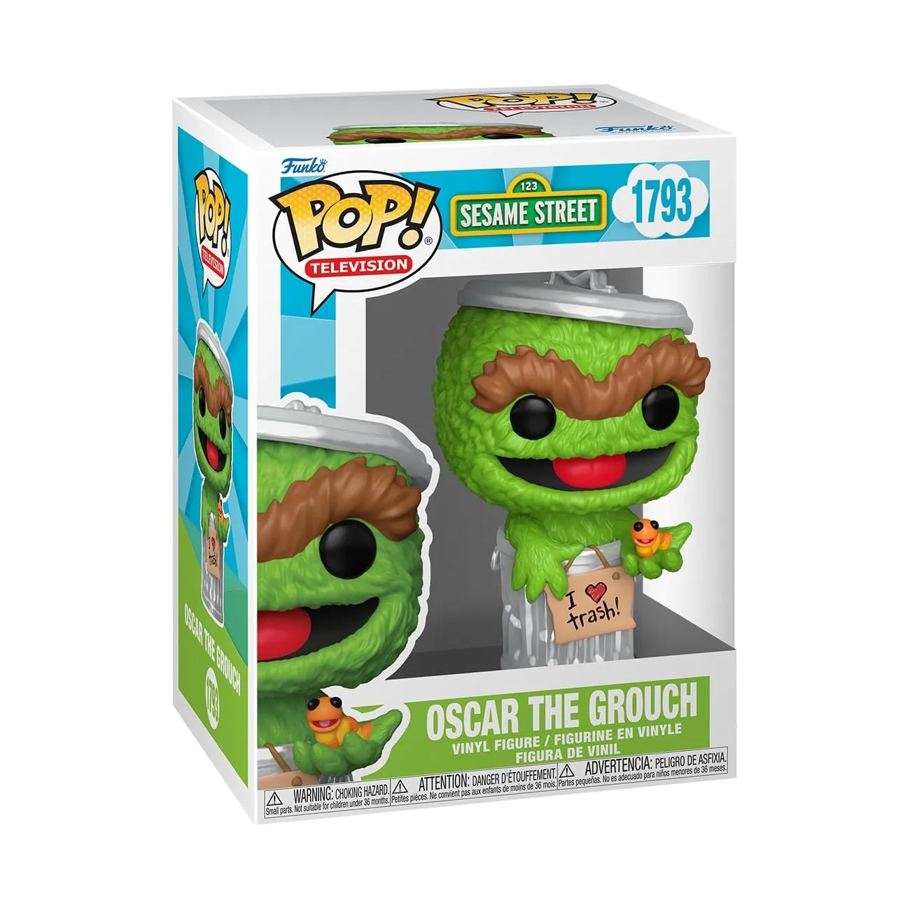 Funko Pop! Sesame Street Oscar The Grouch Figura Coleccionable