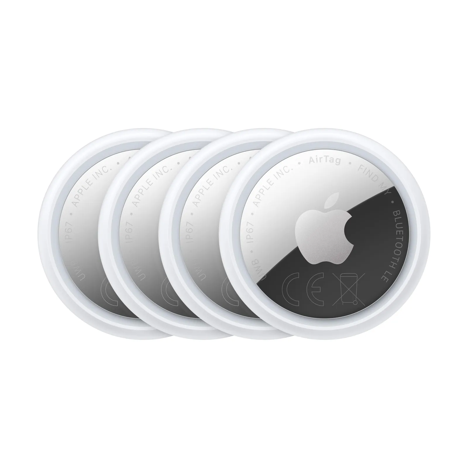 Pack 4x Apple AirTag (2.ª Gen.) Localizador Bluetooth