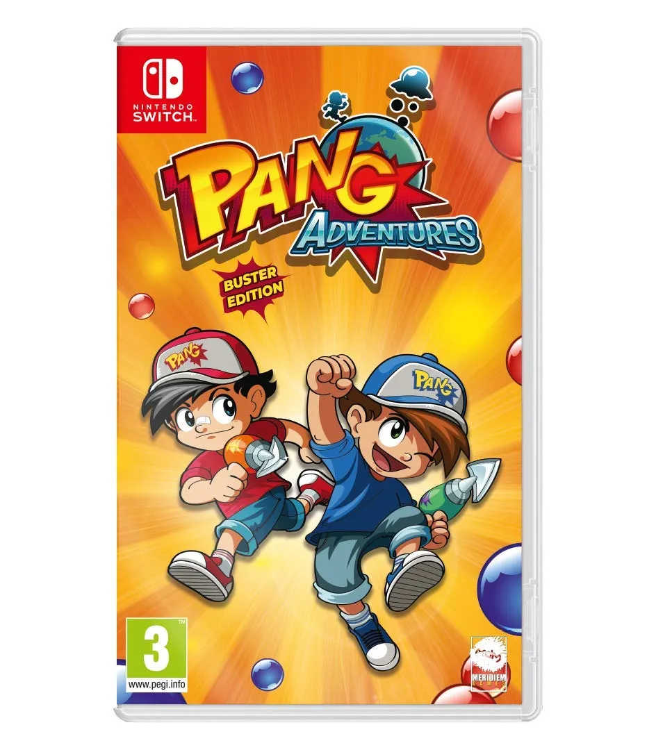 Nintendo Switch: Juego Pang Adventures Buster Edition