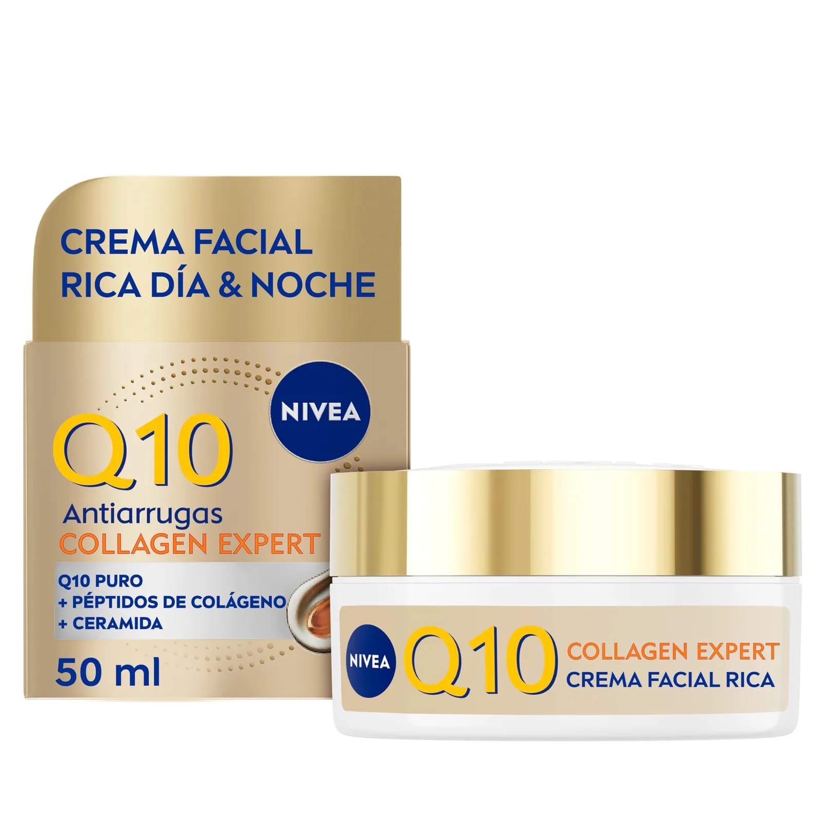 Pack 3x Nivea Q10 Collagen Expert Crema Facial 50ml