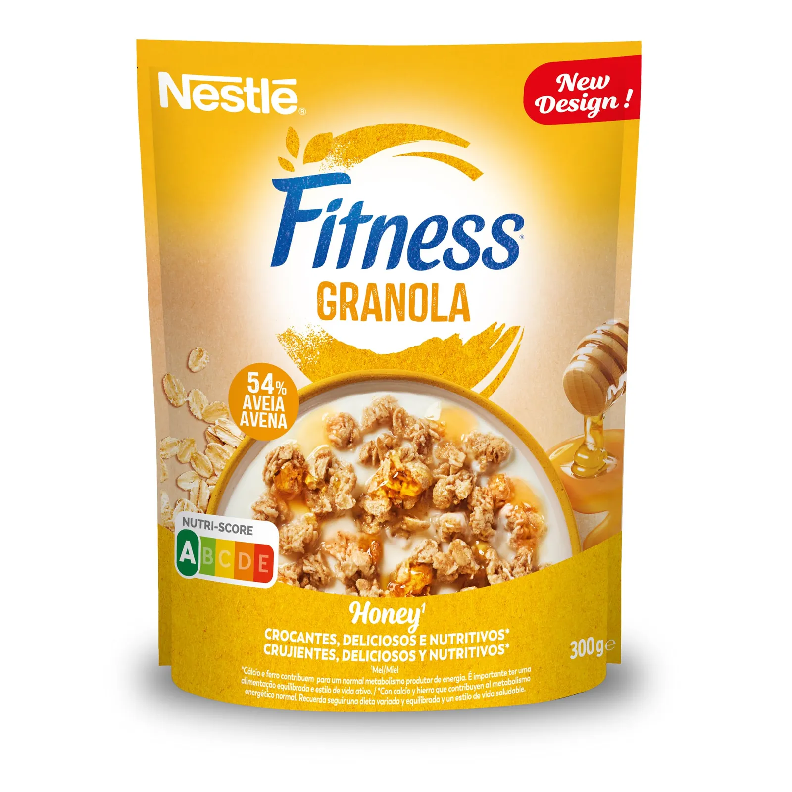 NESTLÉ Fitness Granola Miel Cereales 4x300g