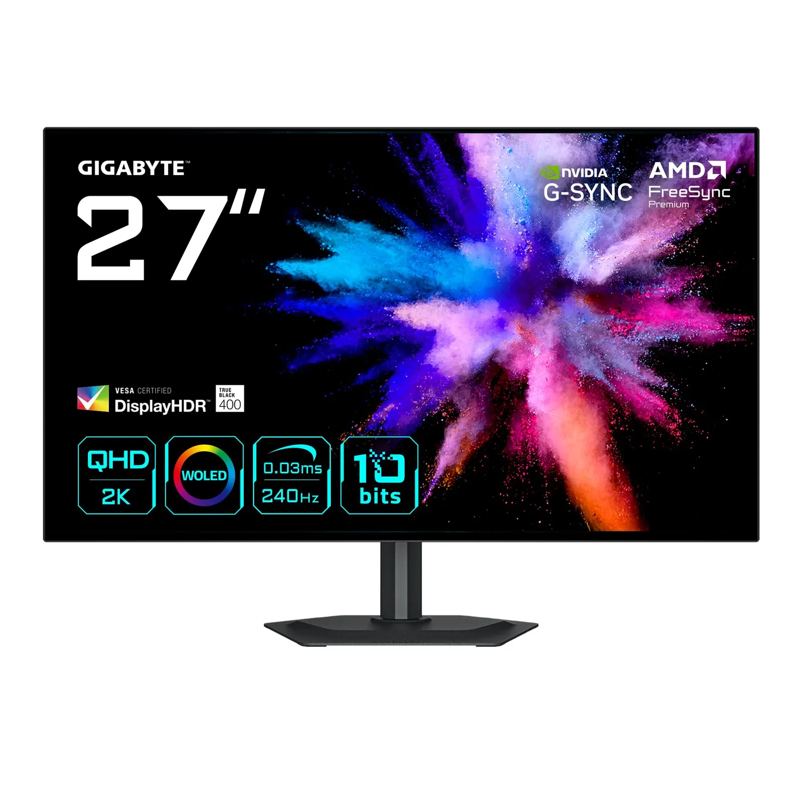 Monitor Gaming Gigabyte GO27Q24G 27” OLED 2K 240Hz