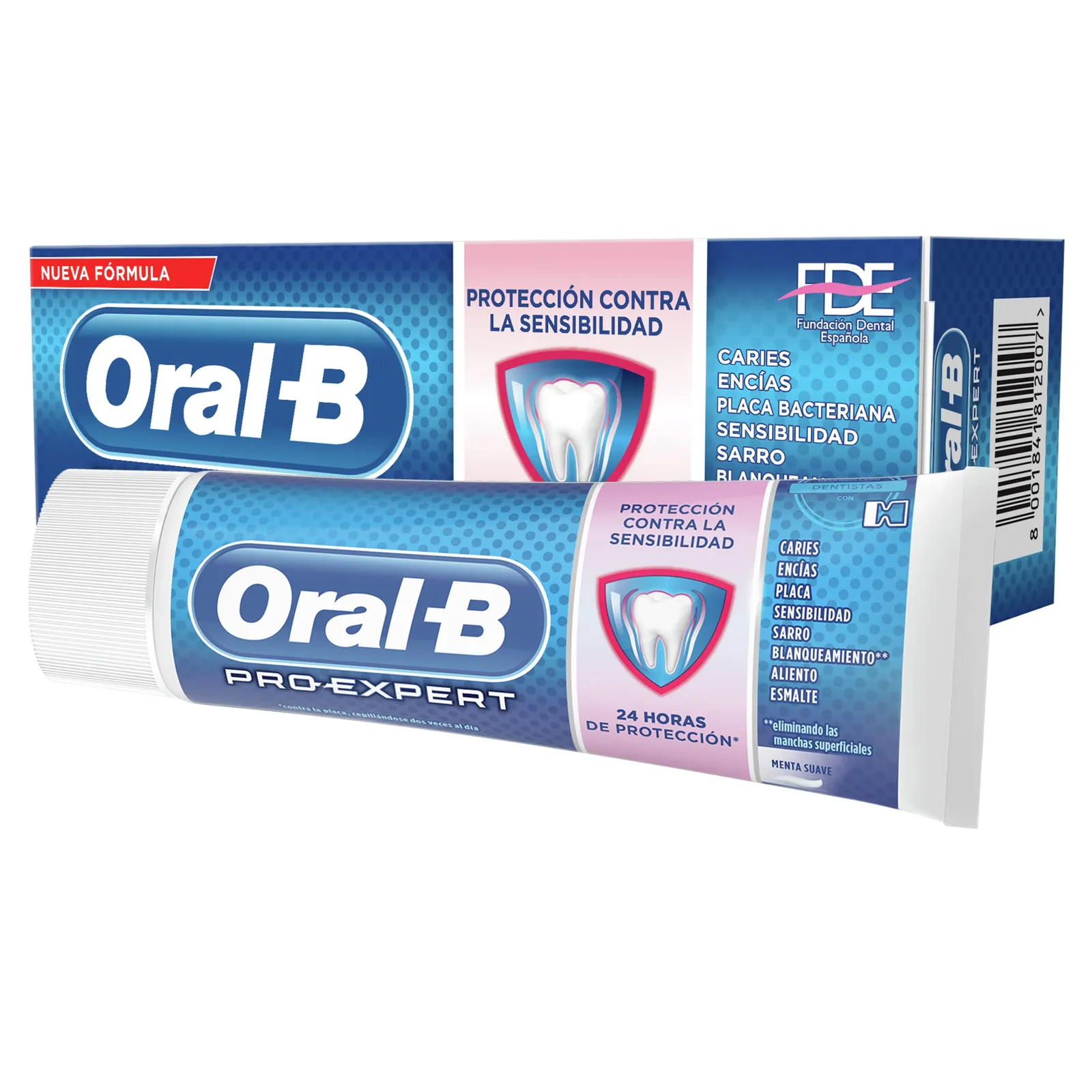 Pack 3x Pasta Dientes Oral-B Pro Expert 75ml Sensible & Blanqueadora