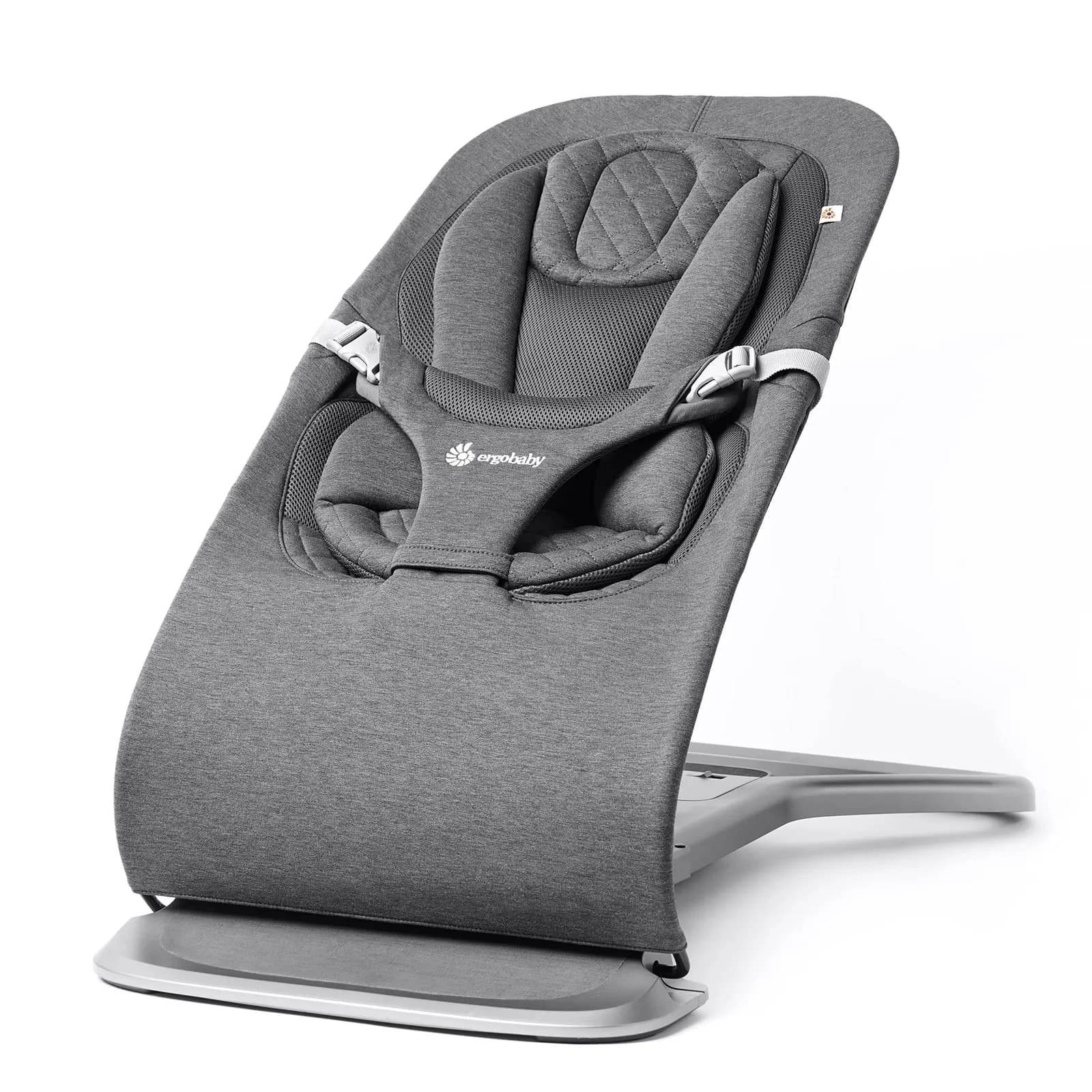 Ergobaby Evolve Hamaca 3 en 1 para Recién Nacidos y Niños Pequeños hasta 13.2 kg - Charcoal Grey