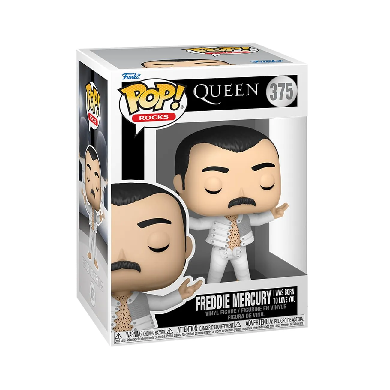 Figura Funko Pop! Queen Freddie Mercury - Edición "I Was Born to Love You"