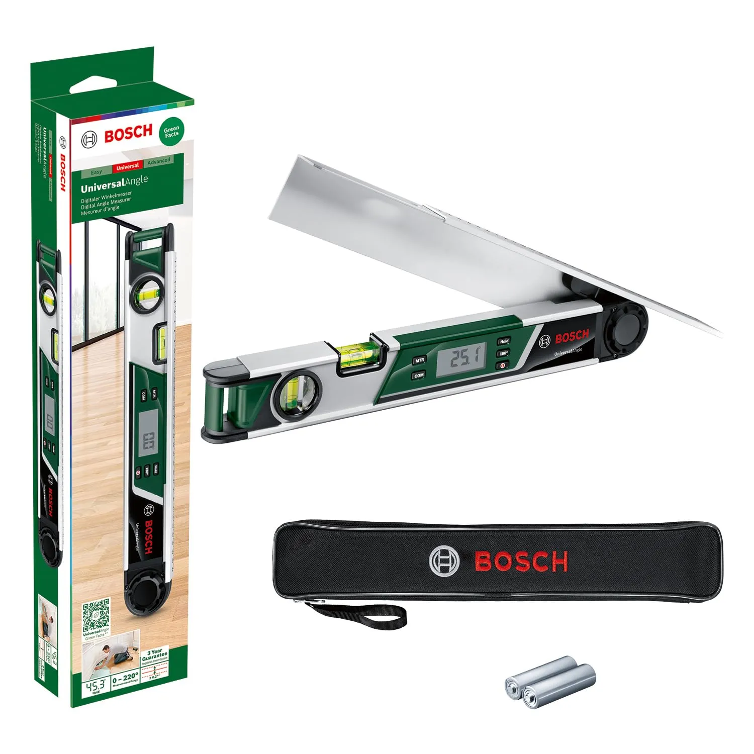 Bosch UniversalAngle: Medidor Digital de Ángulos