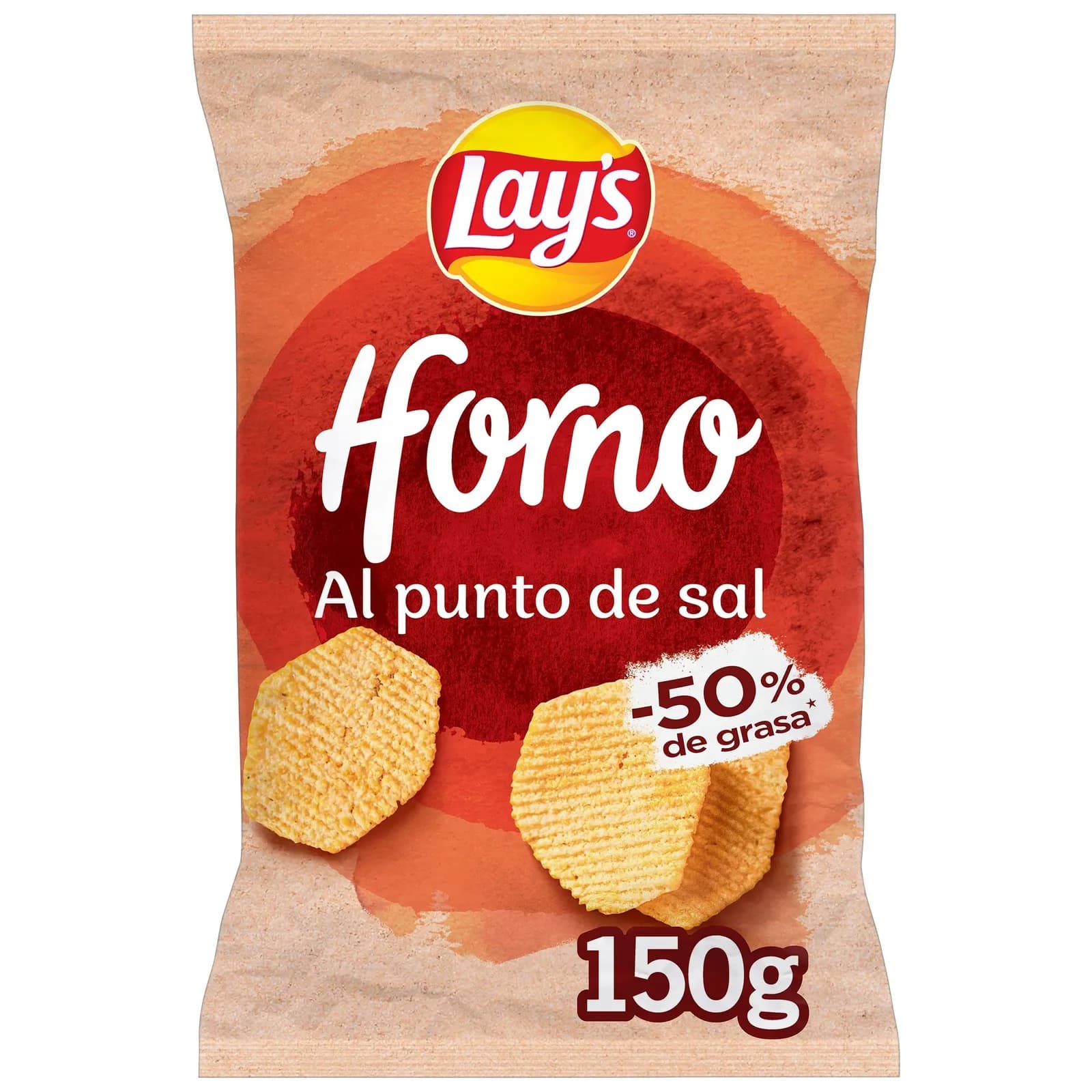 4 Bolsas Lays al Horno 150 grs