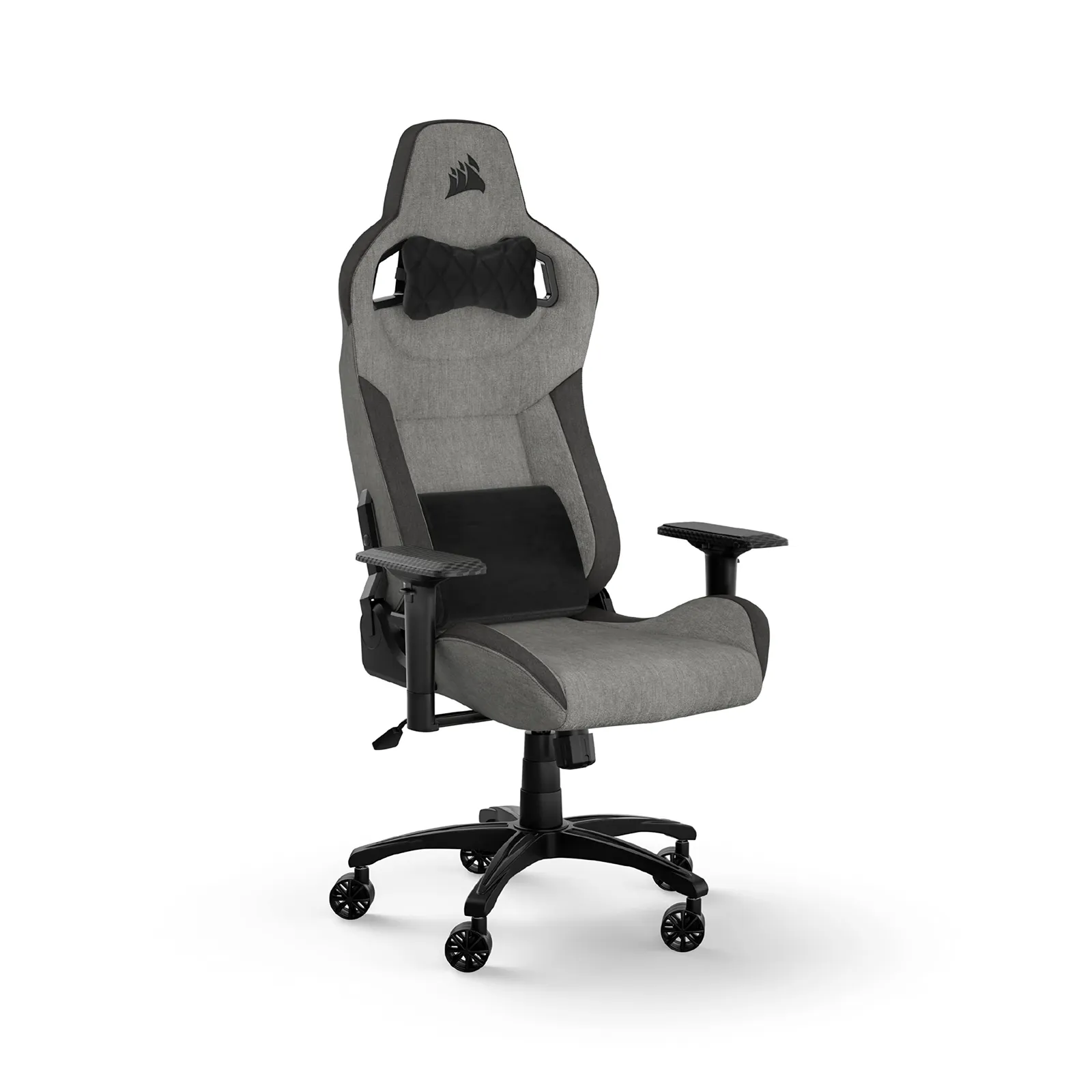 Silla gaming Corsair T3 Rush (2023) - Gris/Carbón