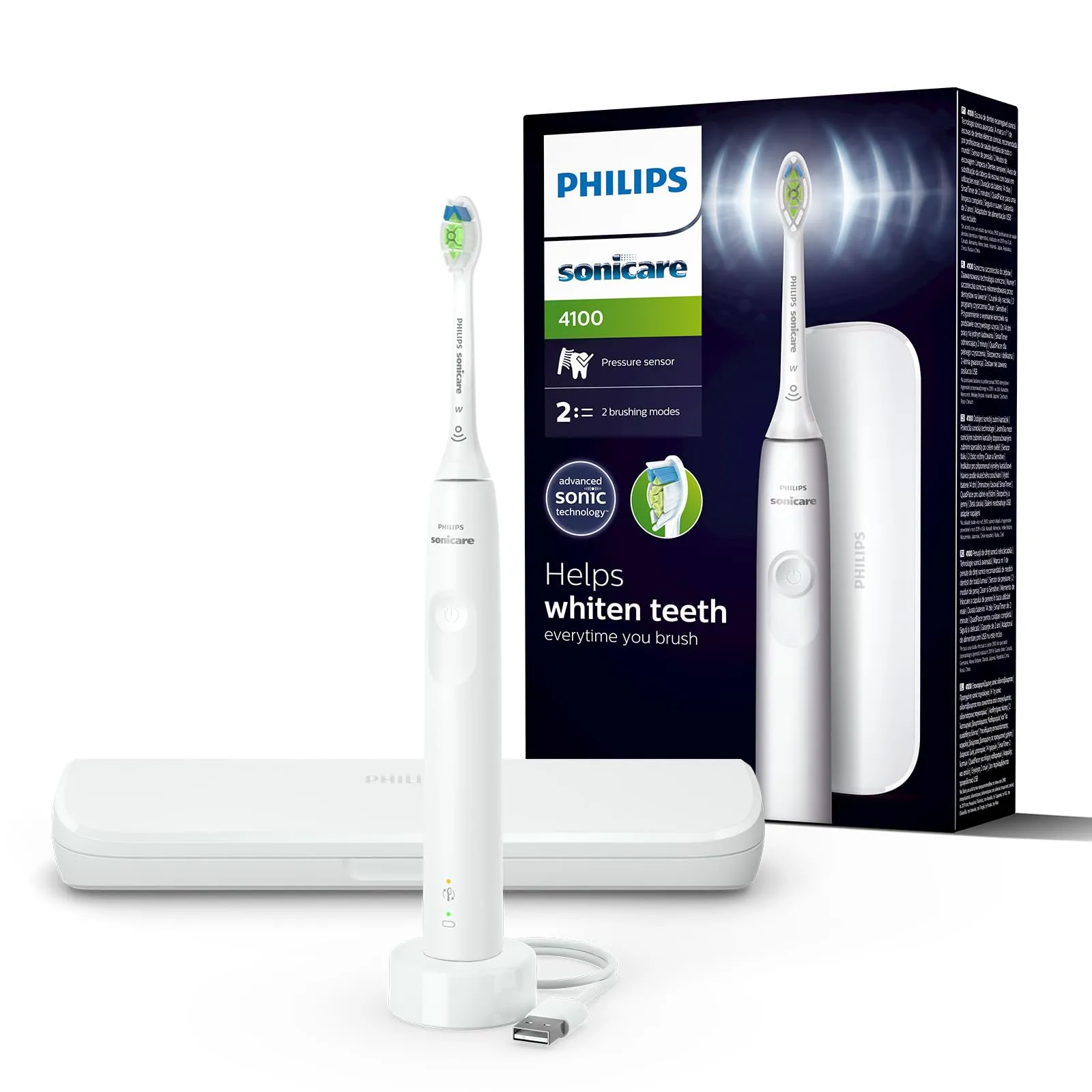 Cepillo Dental Eléctrico Philips Sonicare 4100 HX3683/33