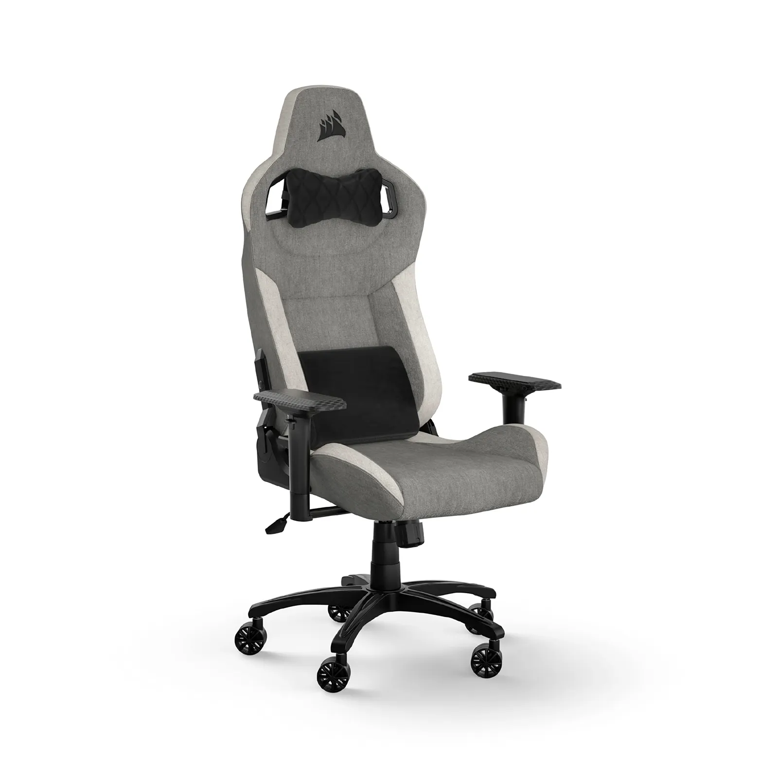 Silla Gaming Corsair T3 Rush Gris/Blanco