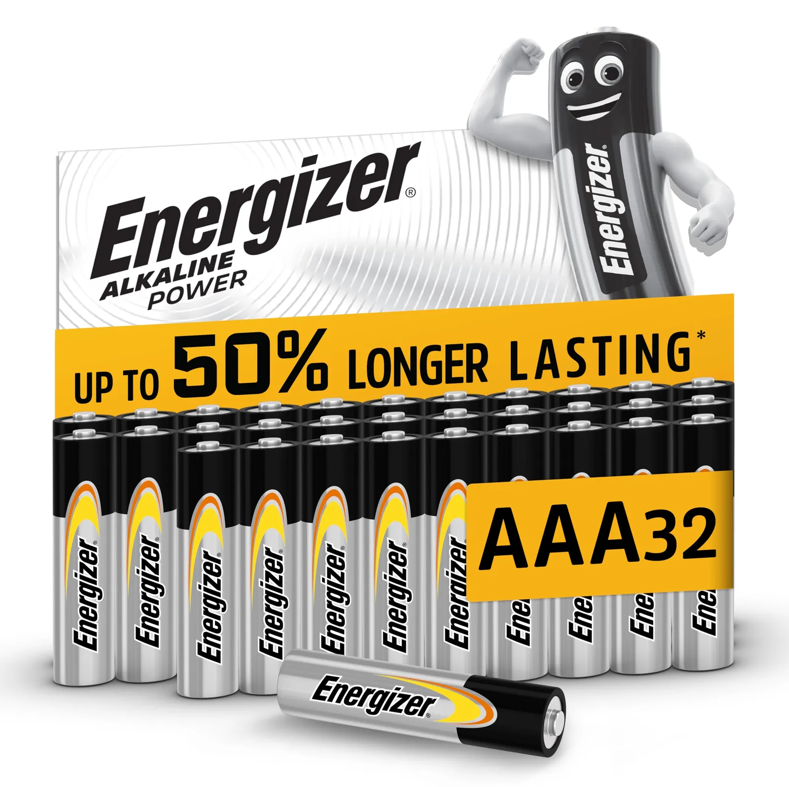 Pilas AAA Energizer Alkaline Power 32 Unidades