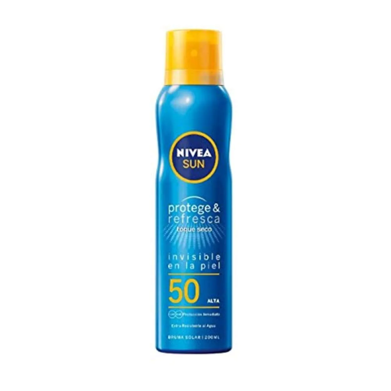 2x Nivea Sun Protege & Refresca FP50 200ml Spray Solar